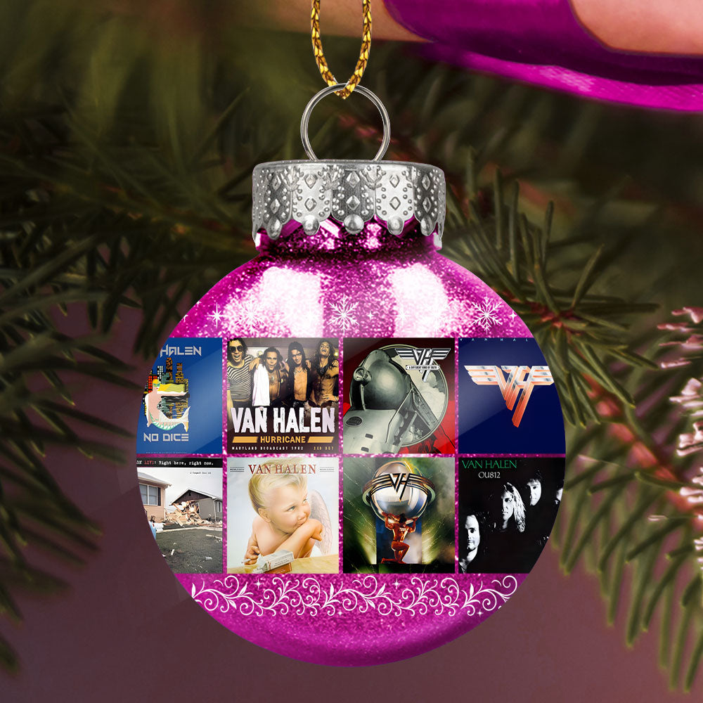 Van Halen Ball Ornament – Rock ’n’ Roll Energy for the Holidays