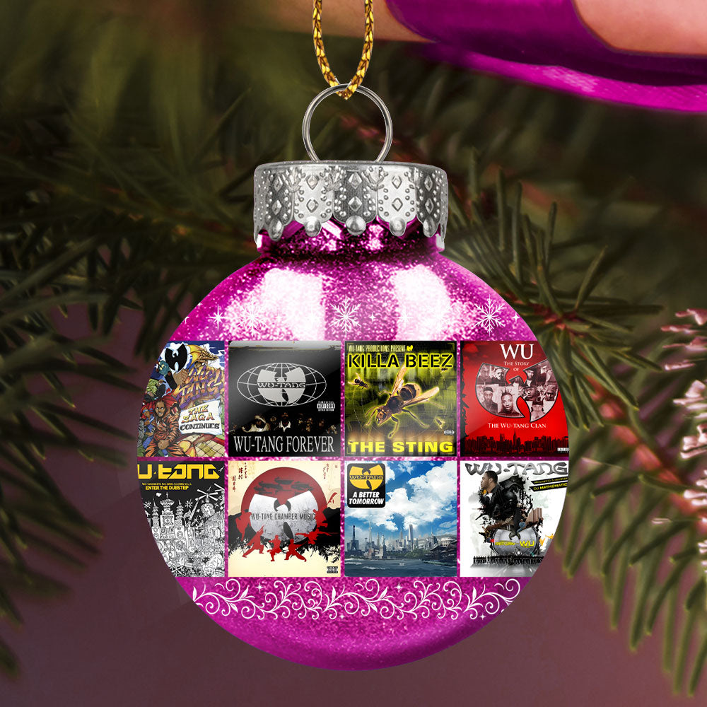 Wu-Tang Clan Ball Ornament – Hip-Hop Legacy Meets Holiday Style