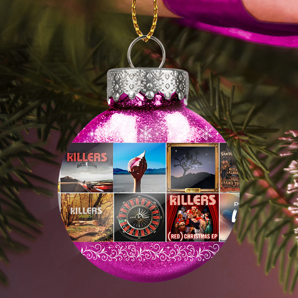 The Killers Ball Ornament – Shine Bright with Indie Rock Flair