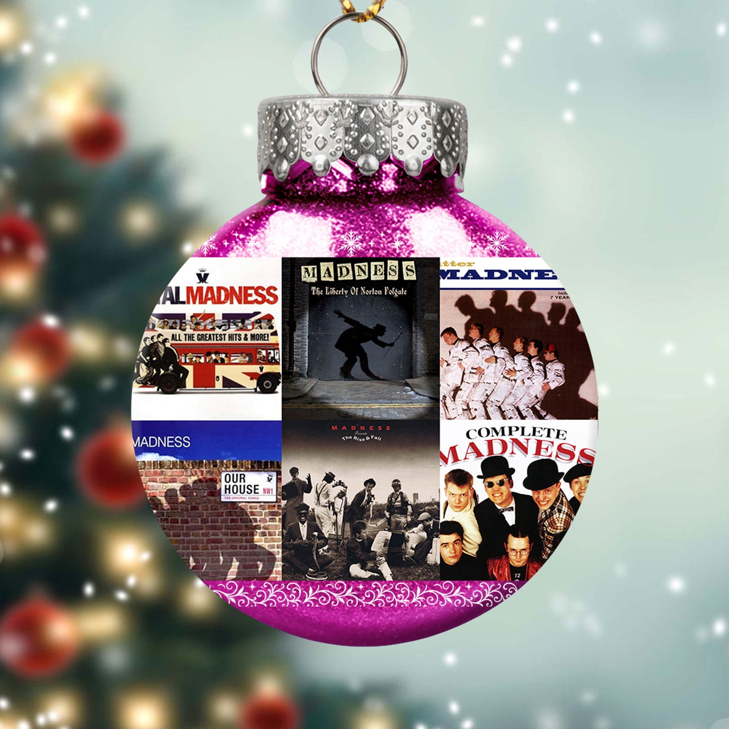 Madness Ball Ornament – Ska Rhythms & British Charm