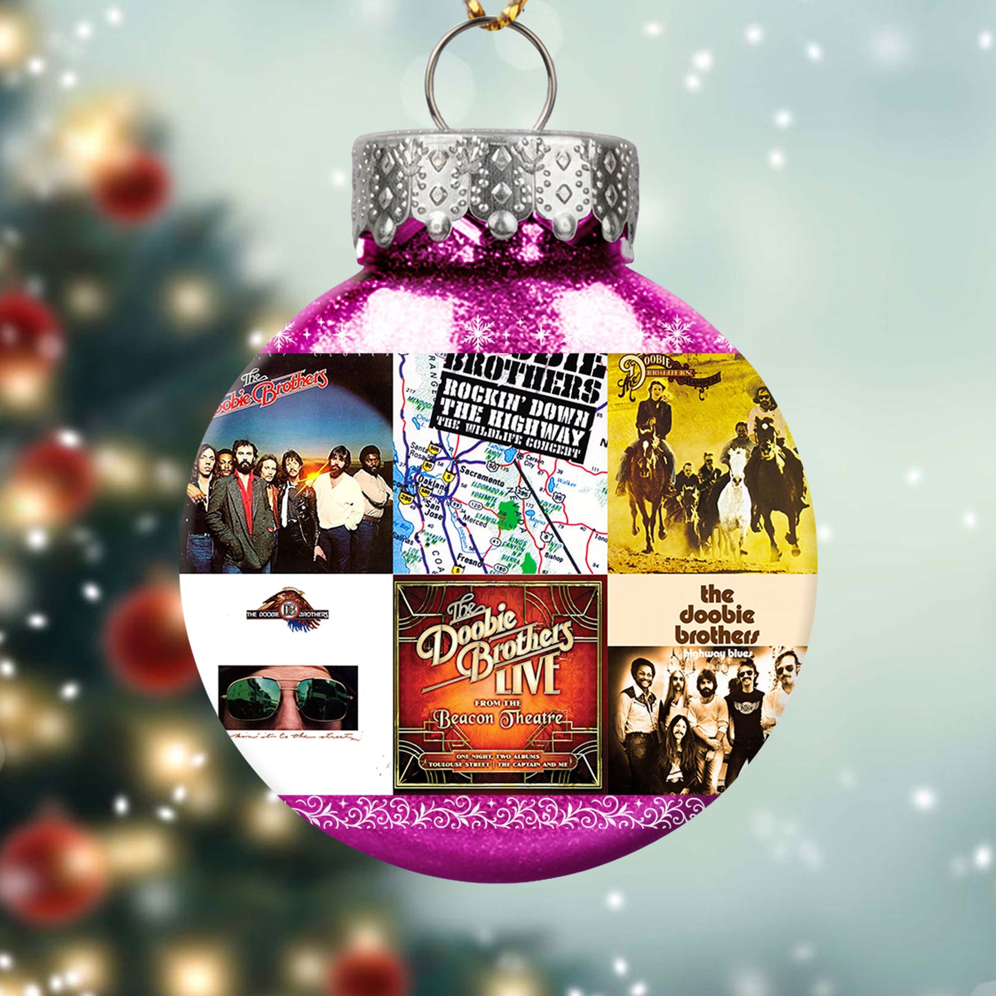 The Doobie Brothers Ball Ornament – A Classic Rock Christmas Gift