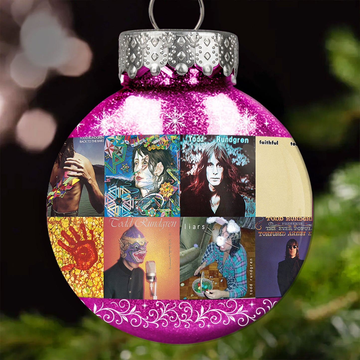 Todd Rundgren Ball Ornament – Celebrating the Artistry of a True Visionary