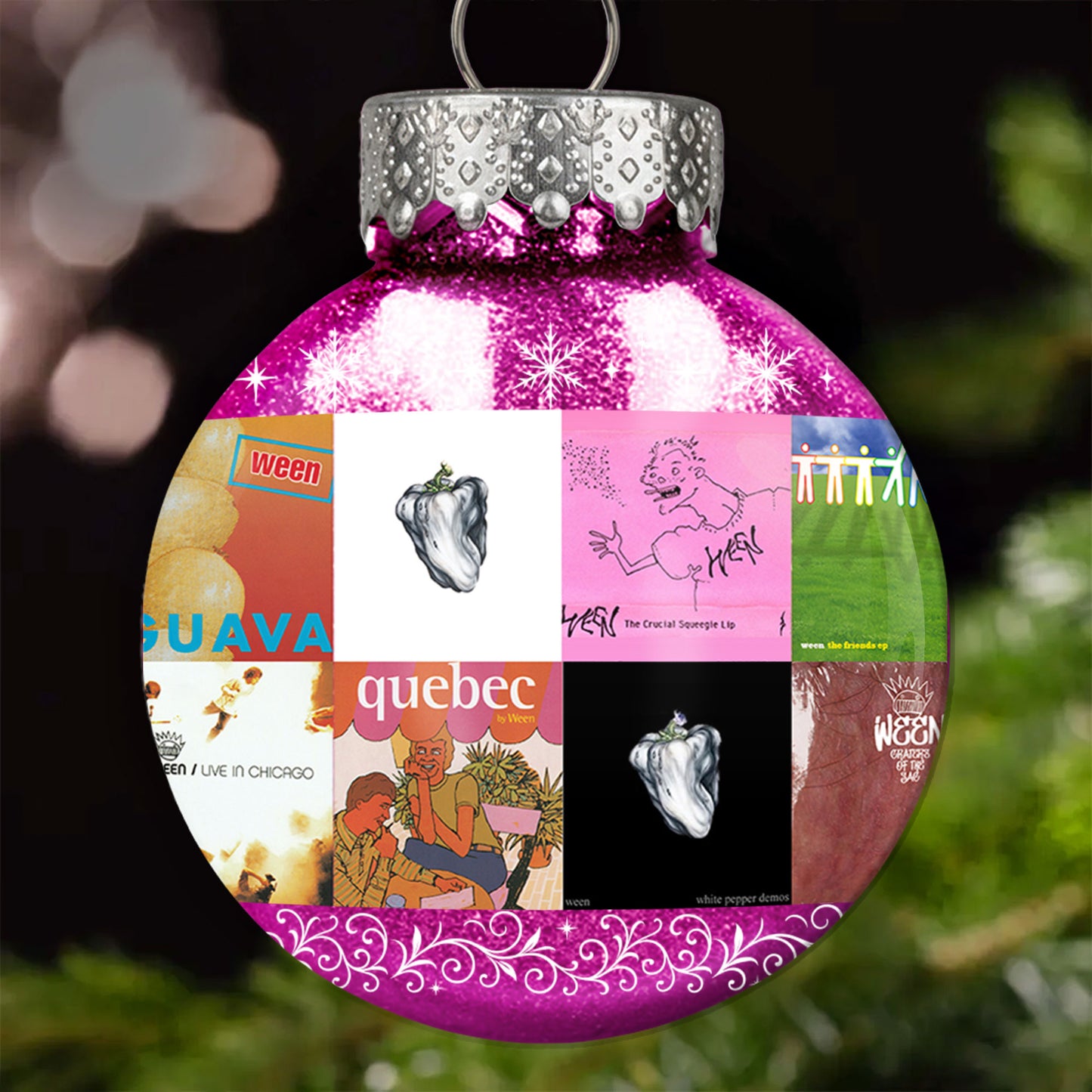 Ween Ball Ornament – A Wild and Whimsical Tribute to Musical Eccentricity