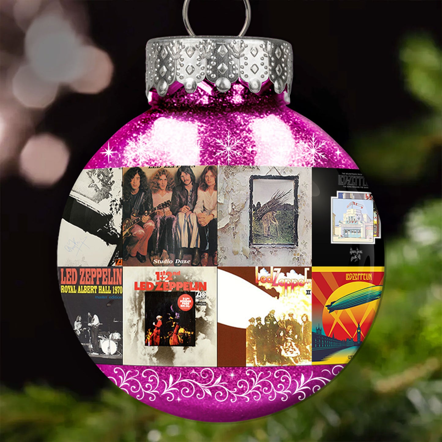 Led Zeppelin Ball Ornament – The Legends of Rock Immortalized