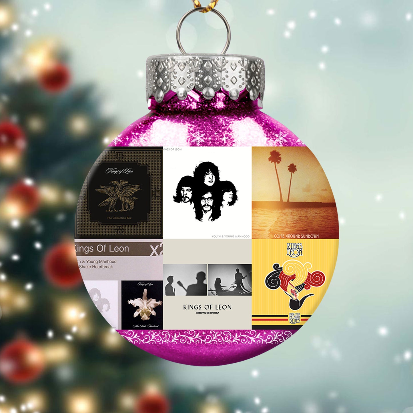 Kings of Leon Ball Ornament – Southern Rock Revival
