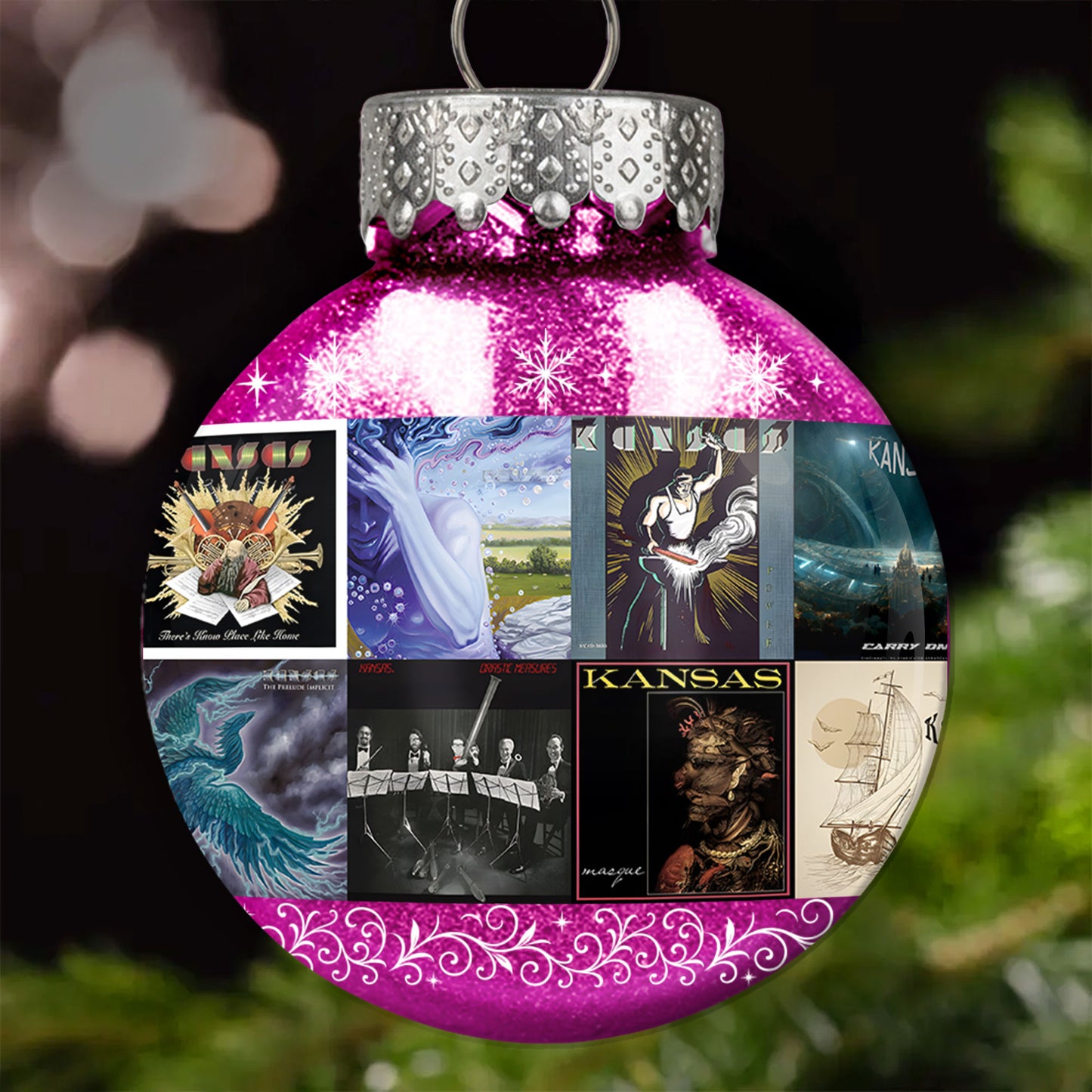 Kansas Ball Ornament – Carry On the Spirit of Classic Rock