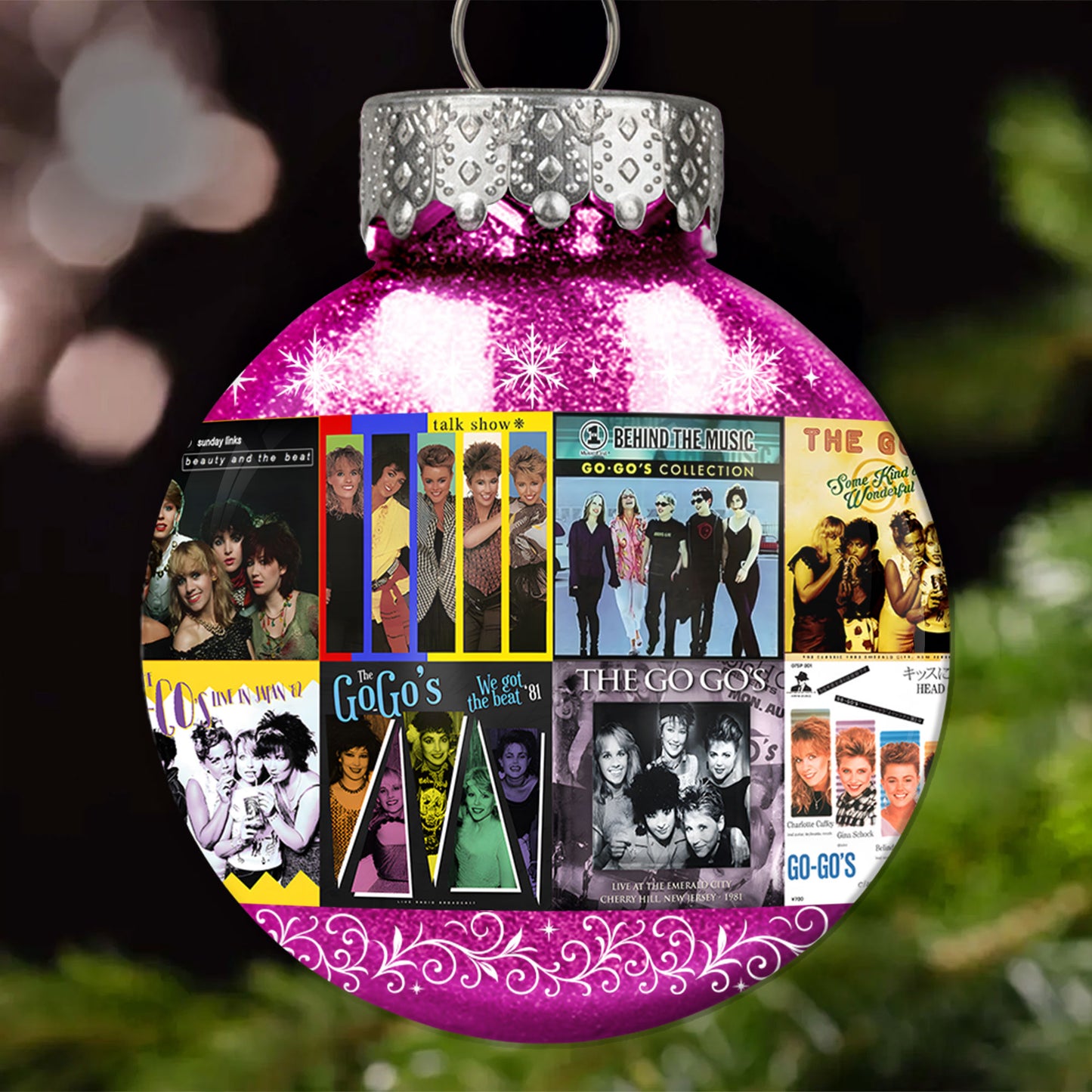 The Go-Go’s Ball Ornament – Pop Rock Trailblazers