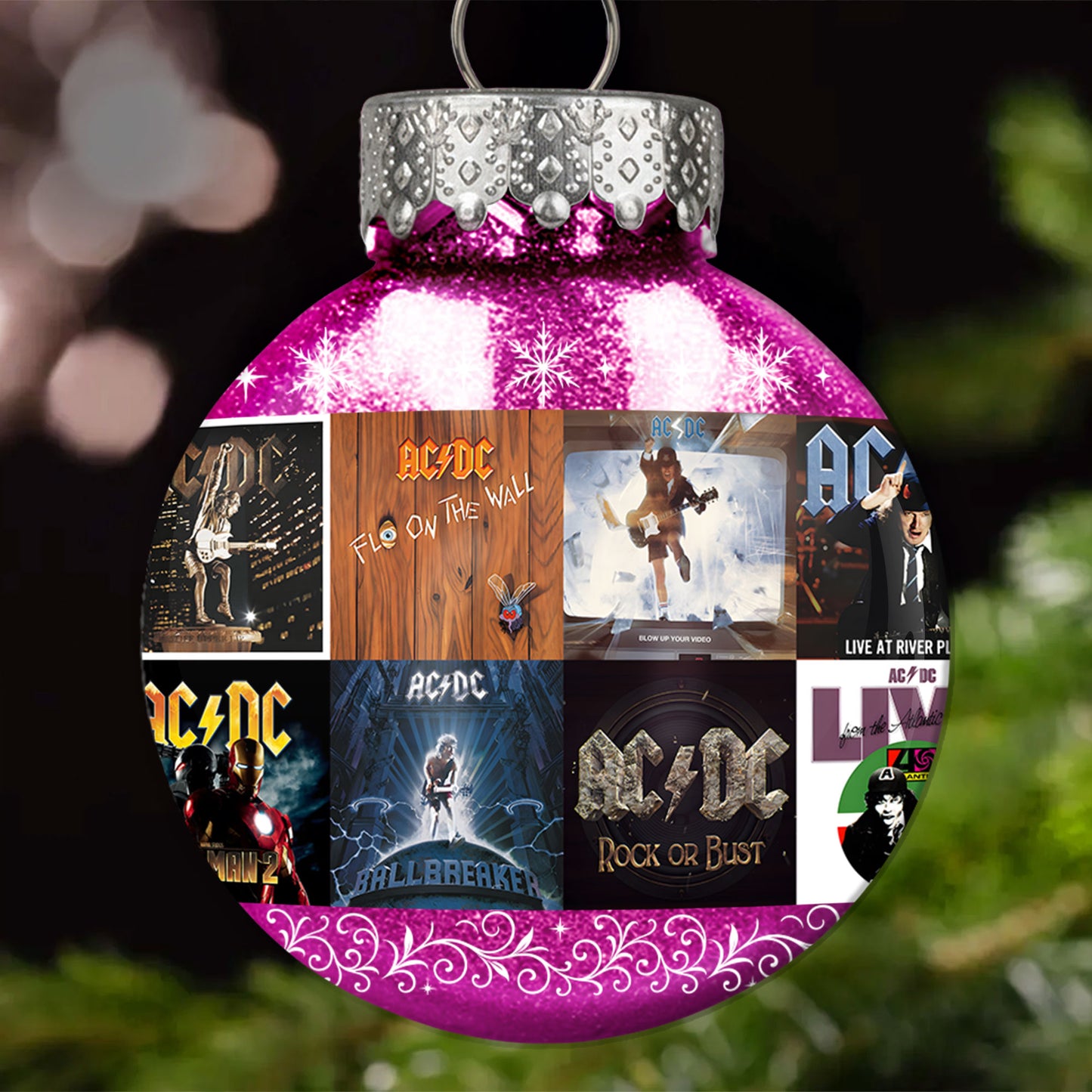 AC/DC Ball Ornament – The Ultimate Rock ’n’ Roll Christmas Gift