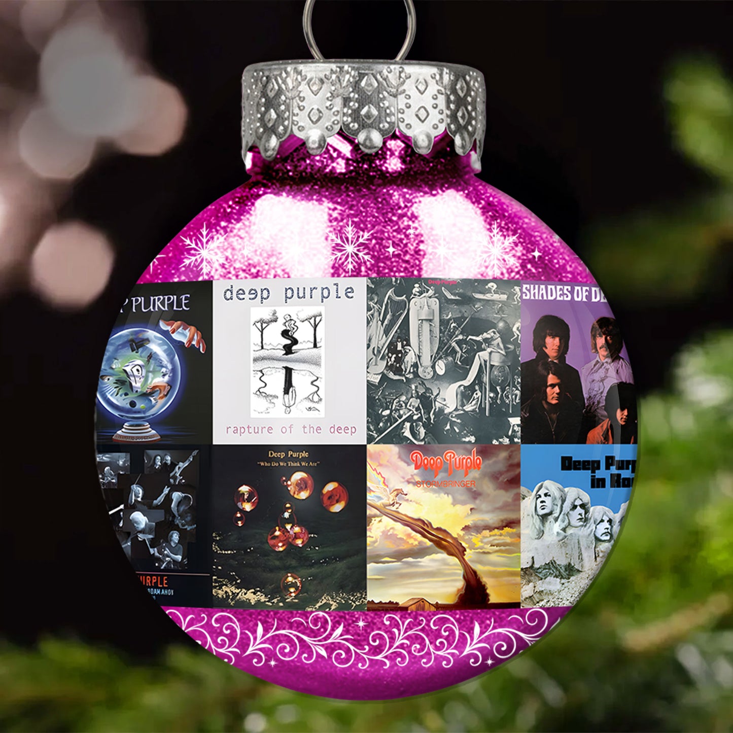 Deep Purple Ball Ornament – Hard Rock Heritage