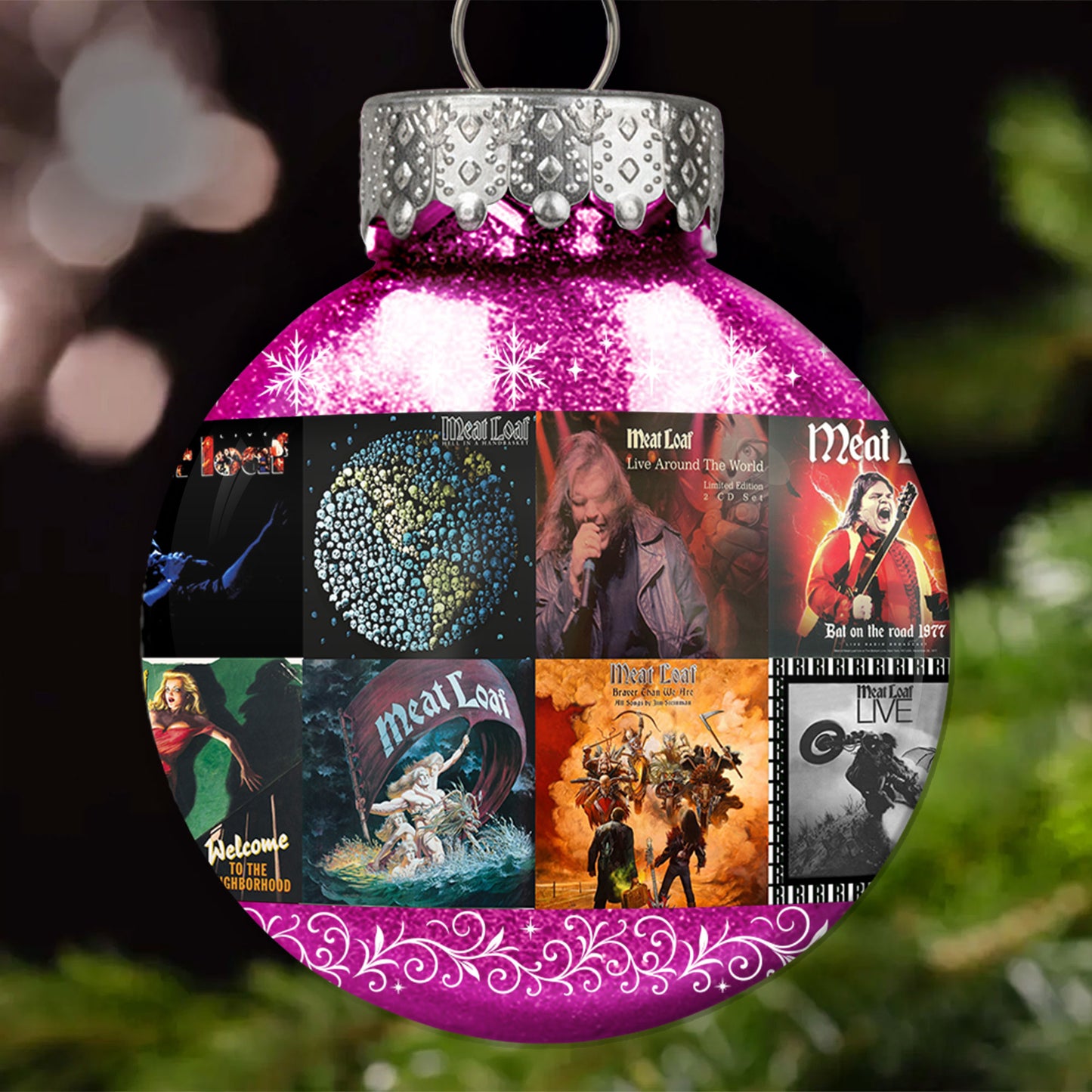 Meat Loaf Ball Ornament – Theatrical Rock Icon