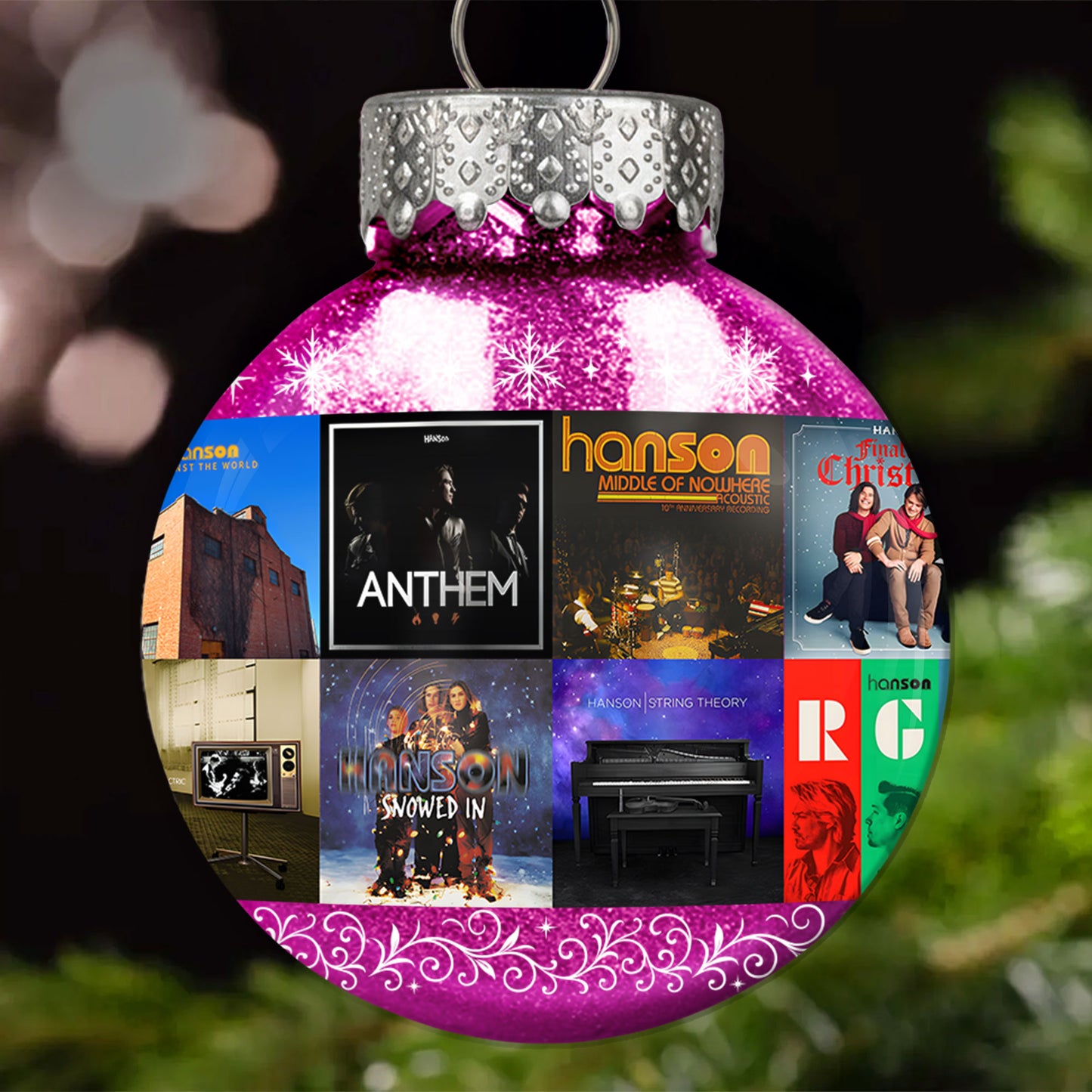 Hanson Ball Ornament – Pop Rock Harmony Collection