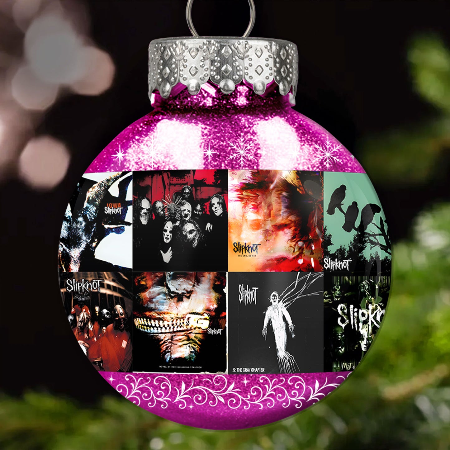 Slipknot Ball Ornament – Metal Mayhem Collection