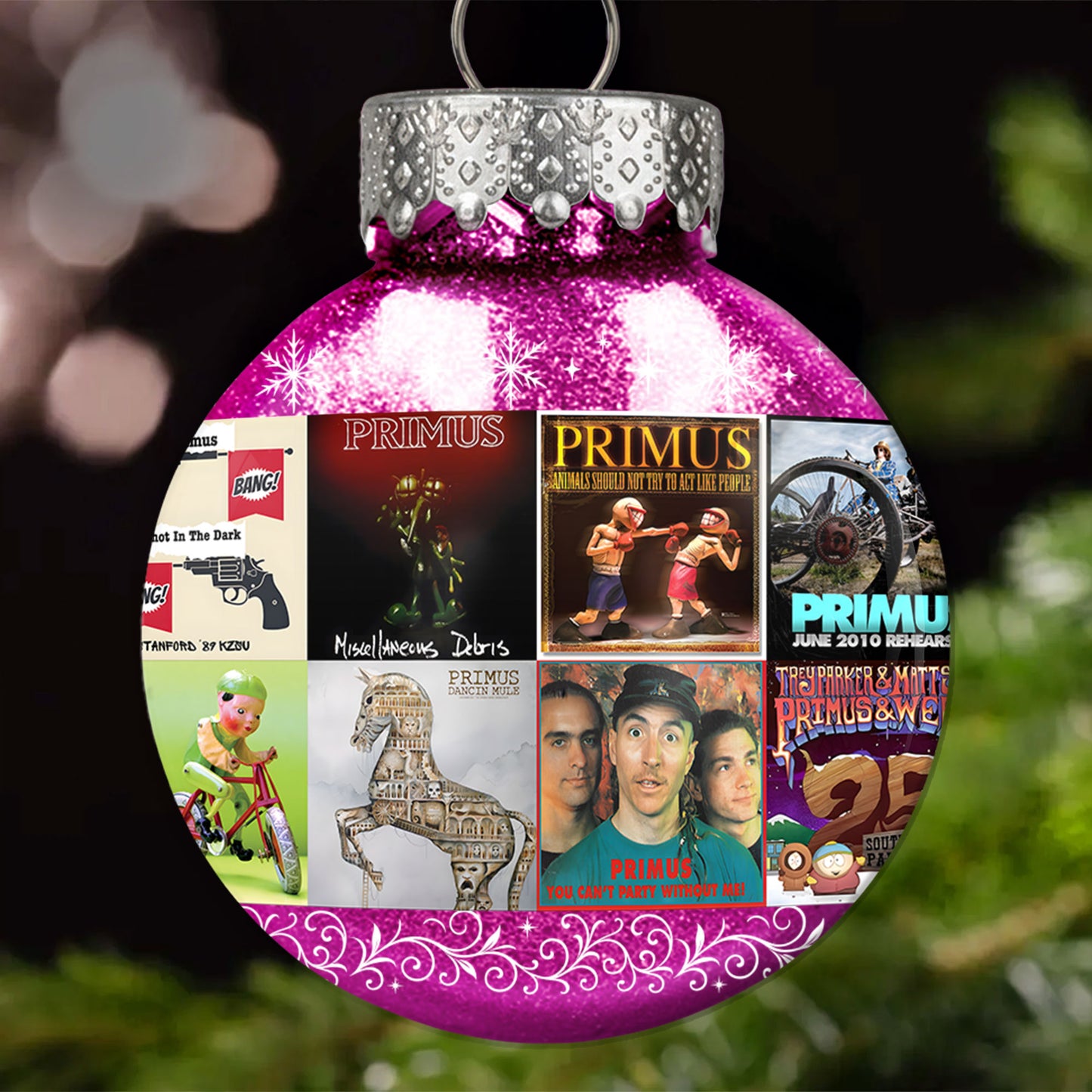 Primus Ball Ornament – A Whimsical Spin on Funky Rock Traditions
