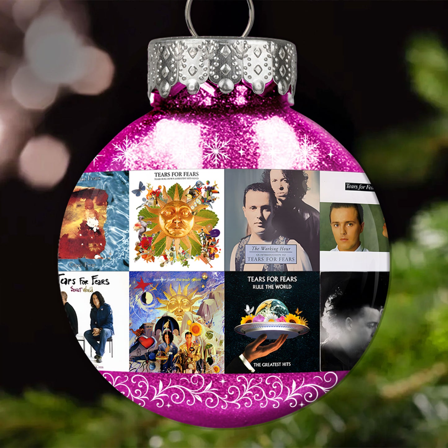 Tears for Fears Ball Ornament – Classic New Wave Collection