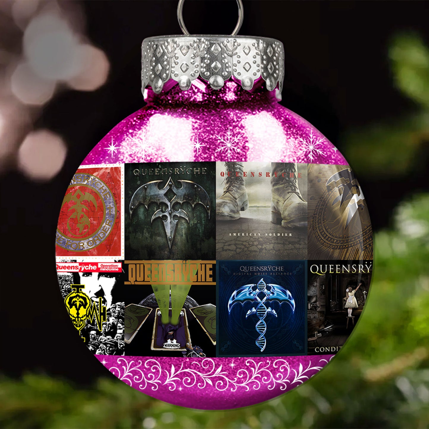 Queensrÿche Ball Ornament – Progressive Metal Legends