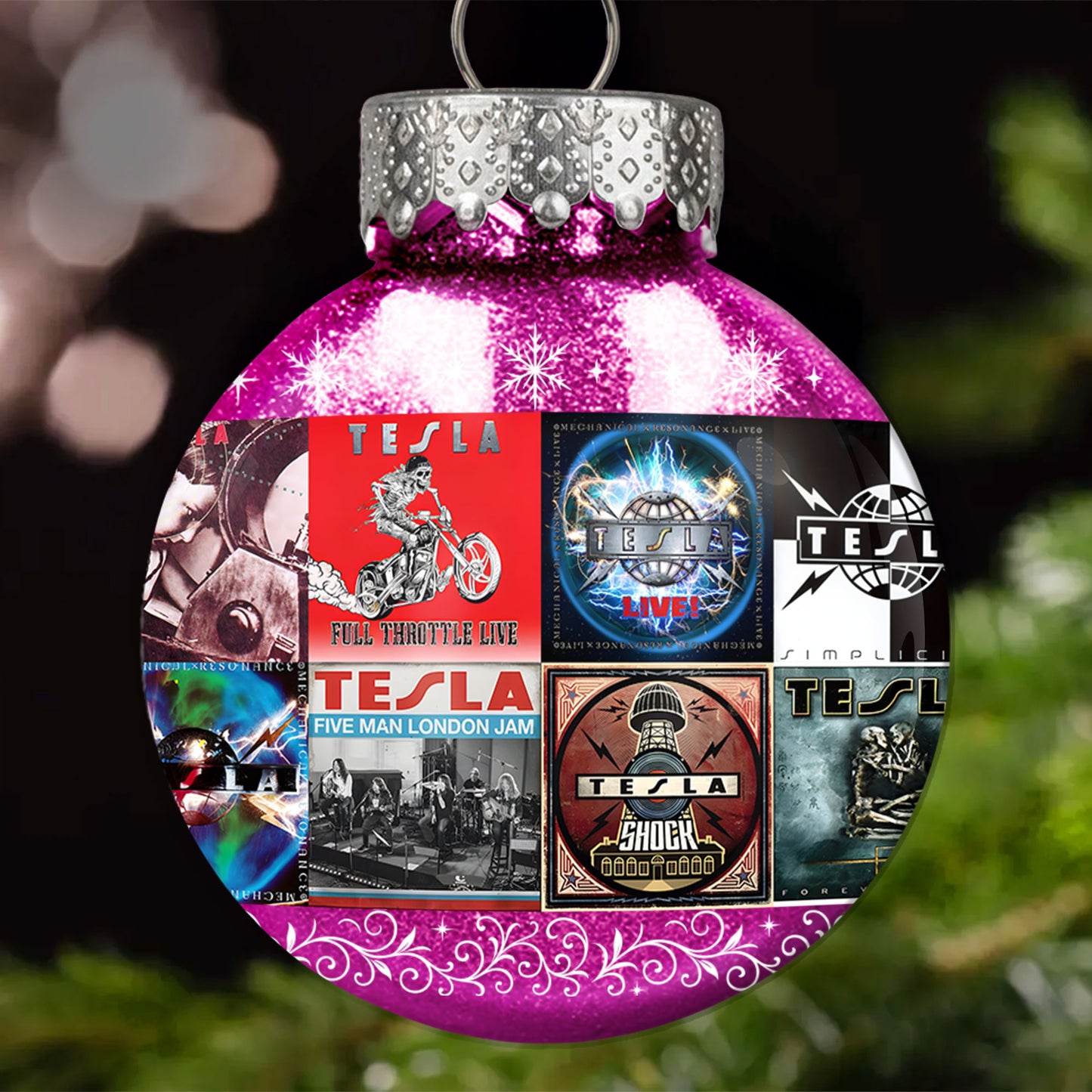 Tesla Ball Ornament – Classic Rock Power Collection