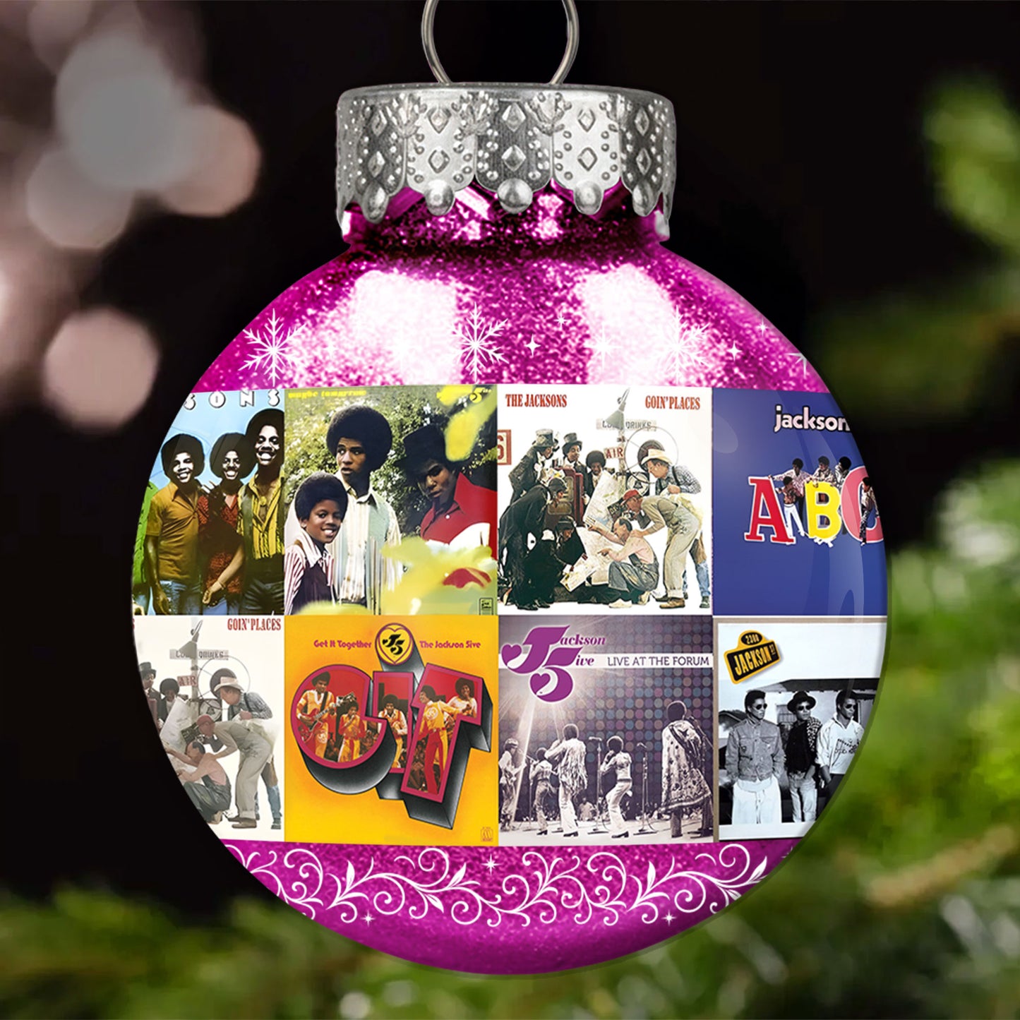 The Jackson 5 Ball Ornament – Motown Magic for Your Holiday Tree