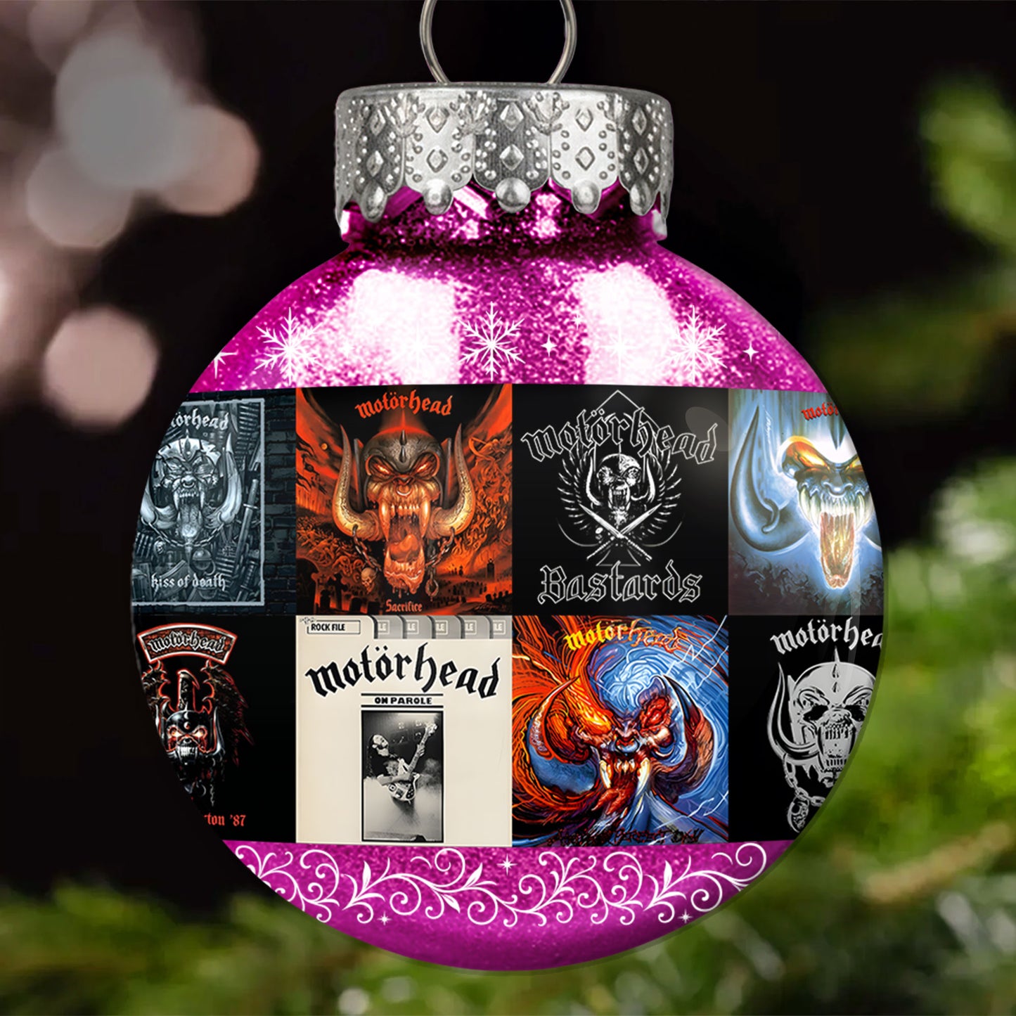 Motörhead Ball Ornament – Heavy Metal Legends Collection