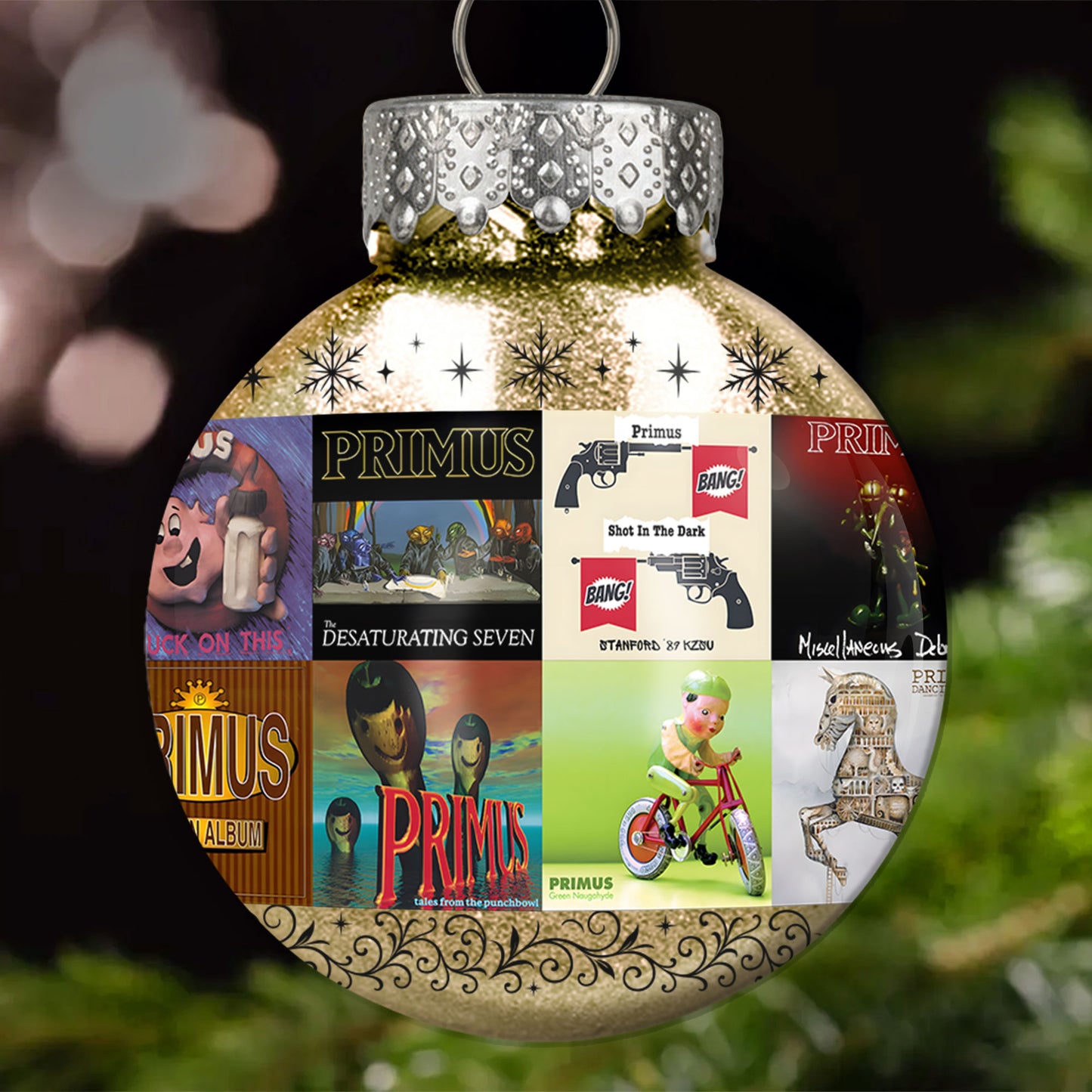 Primus Ball Ornament – A Whimsical Spin on Funky Rock Traditions