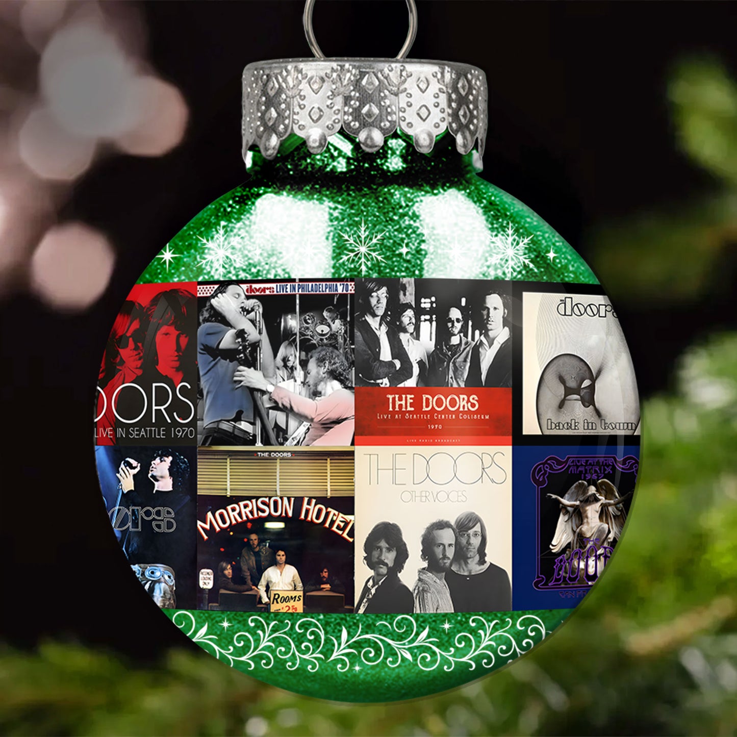 The Doors Ball Ornament – A Psychedelic Tribute to Timeless Rock