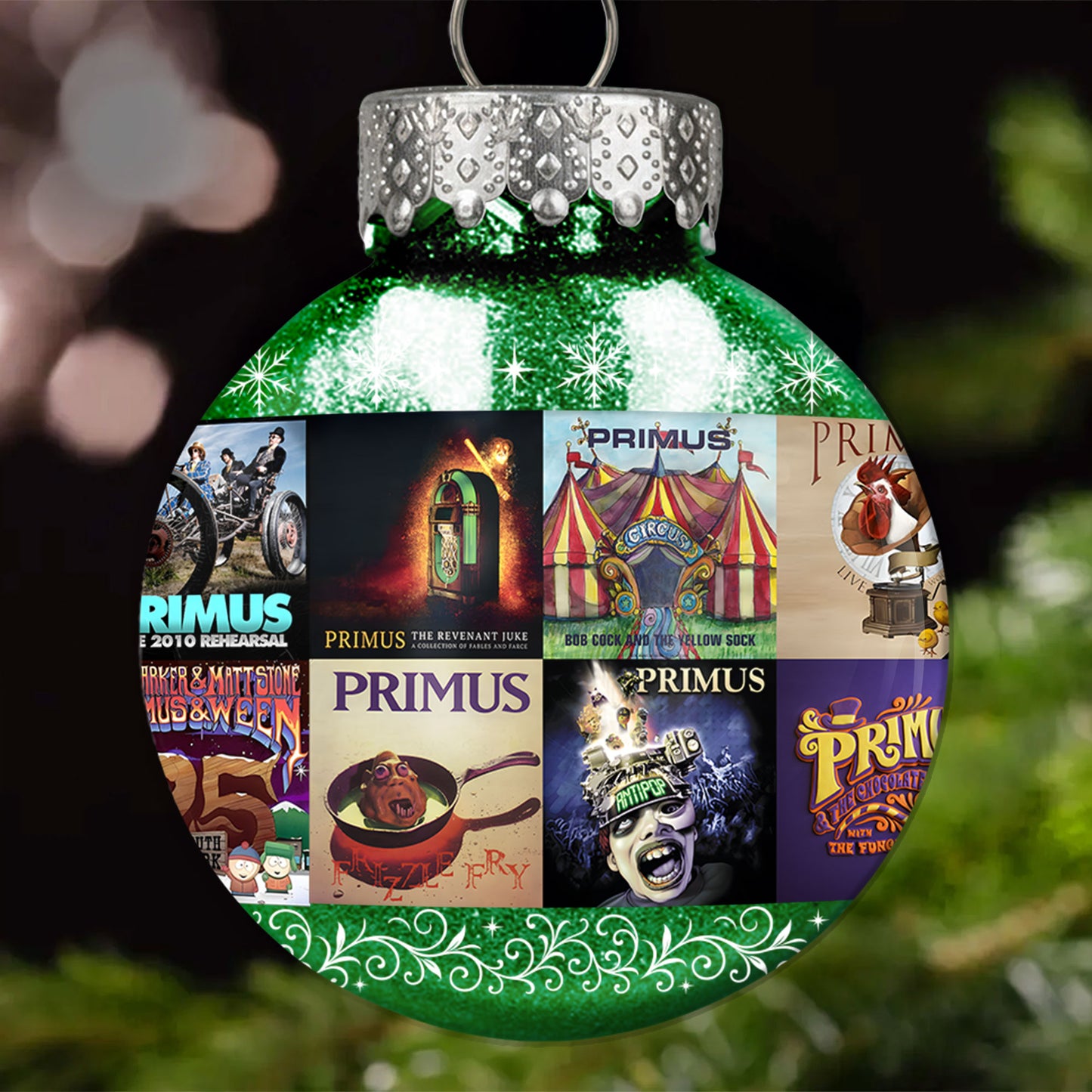 Primus Ball Ornament – A Whimsical Spin on Funky Rock Traditions