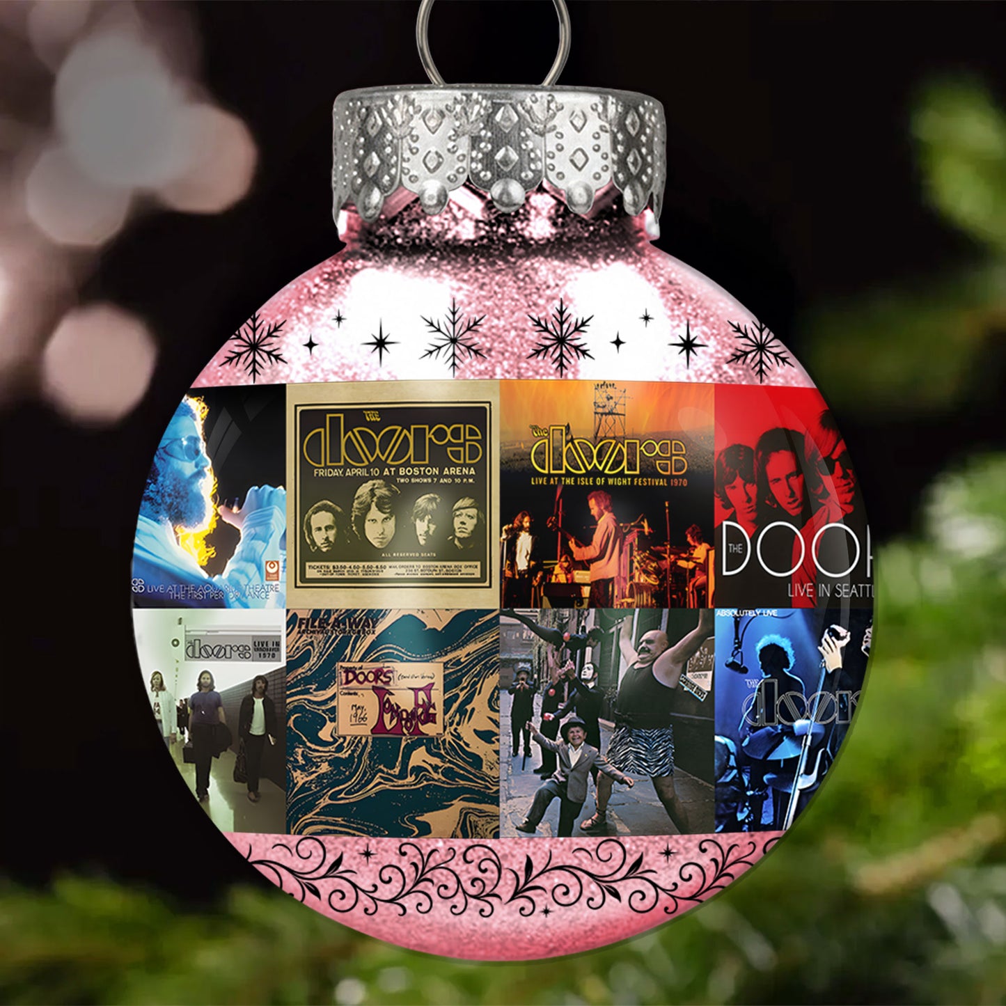 The Doors Ball Ornament – A Psychedelic Tribute to Timeless Rock