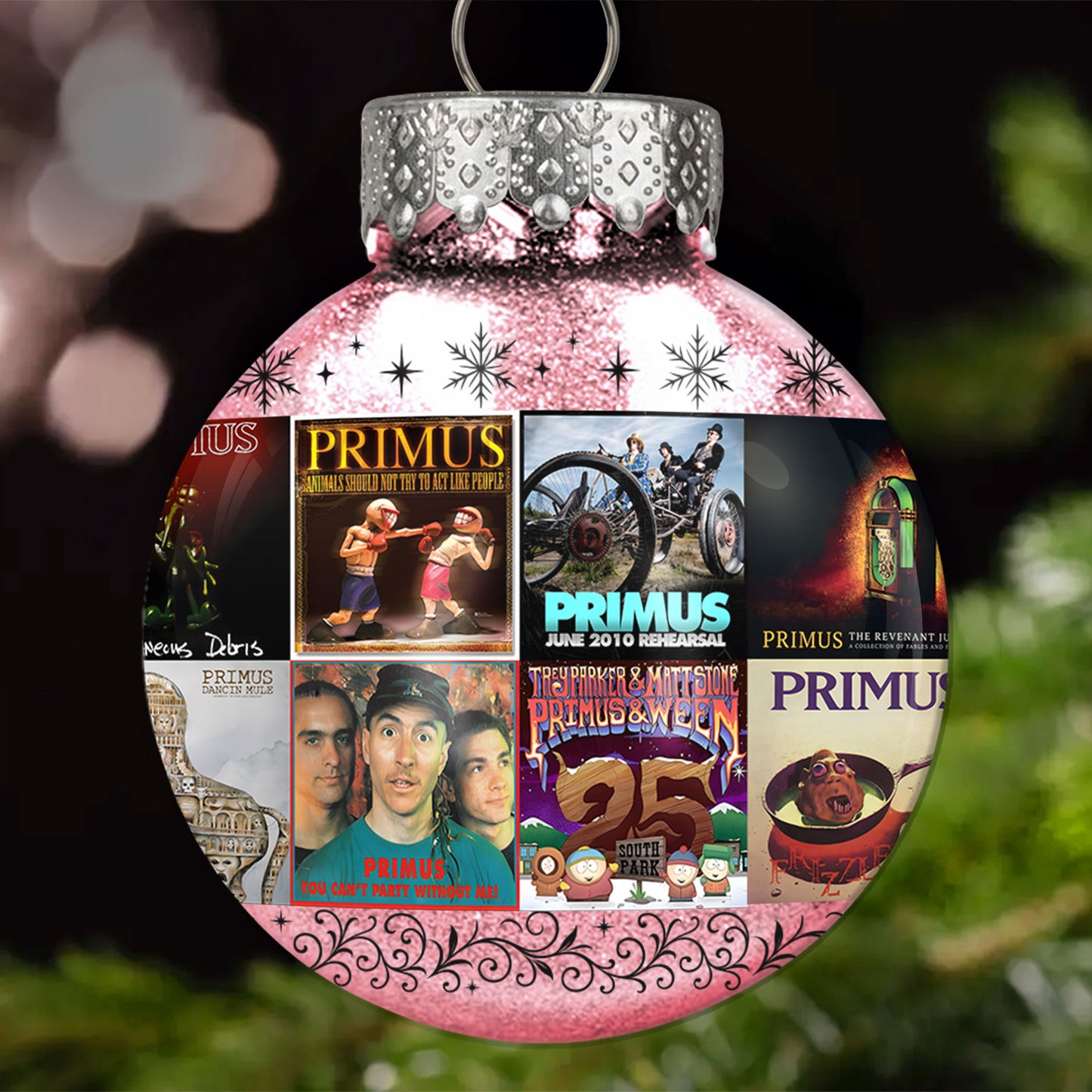 Primus Ball Ornament – A Whimsical Spin on Funky Rock Traditions