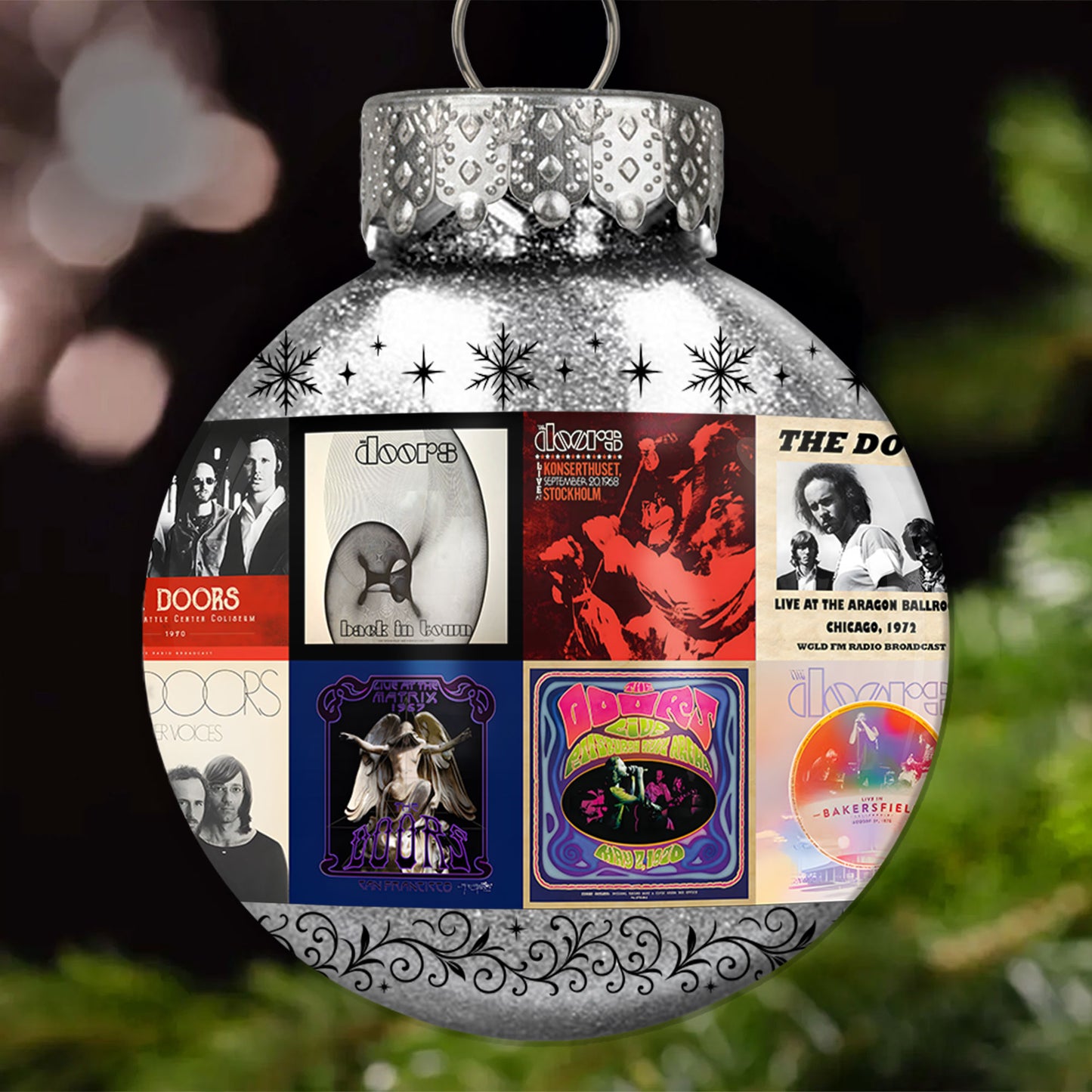 The Doors Ball Ornament – A Psychedelic Tribute to Timeless Rock