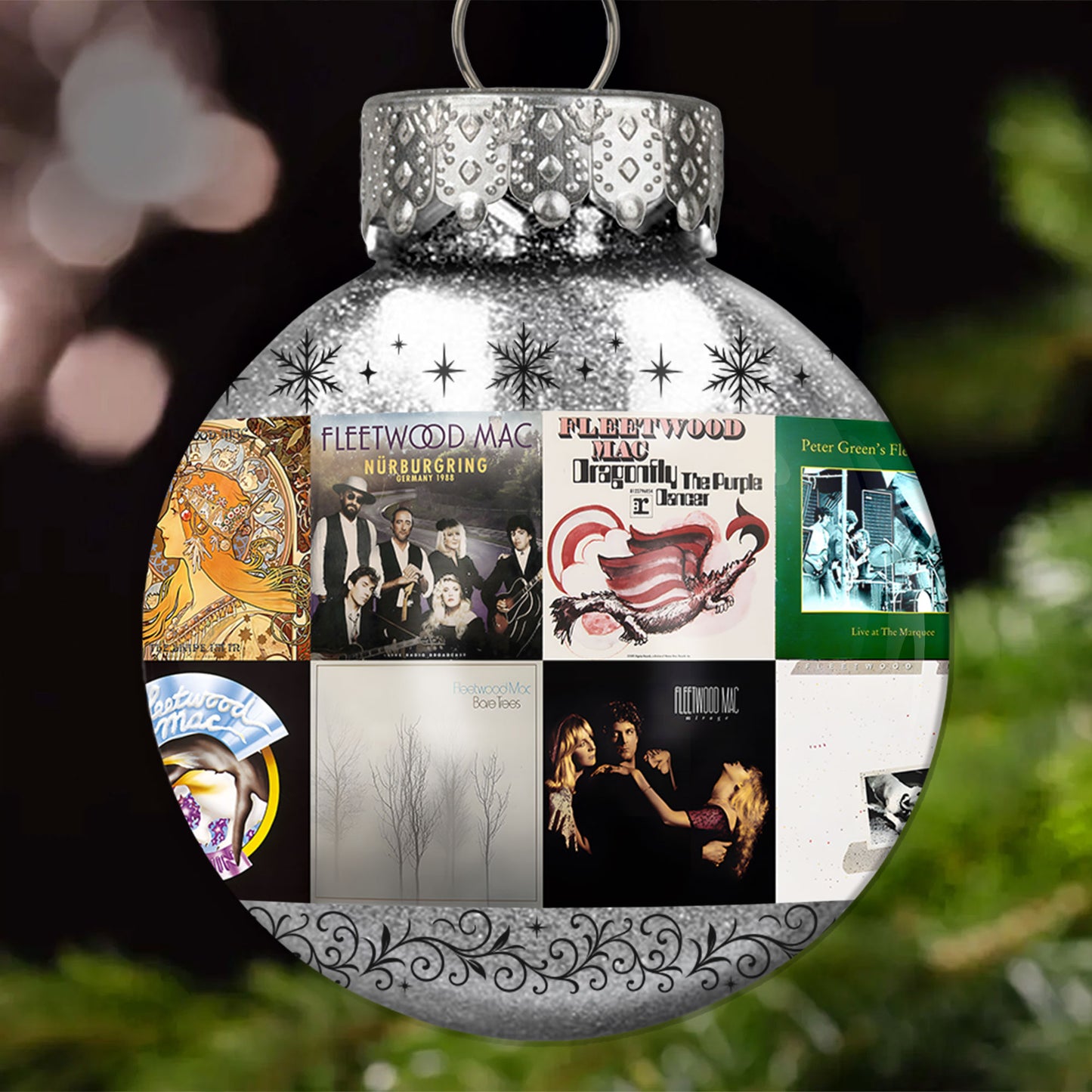 Fleetwood Mac Ball Ornament – A Timeless Touch of Classic Harmony