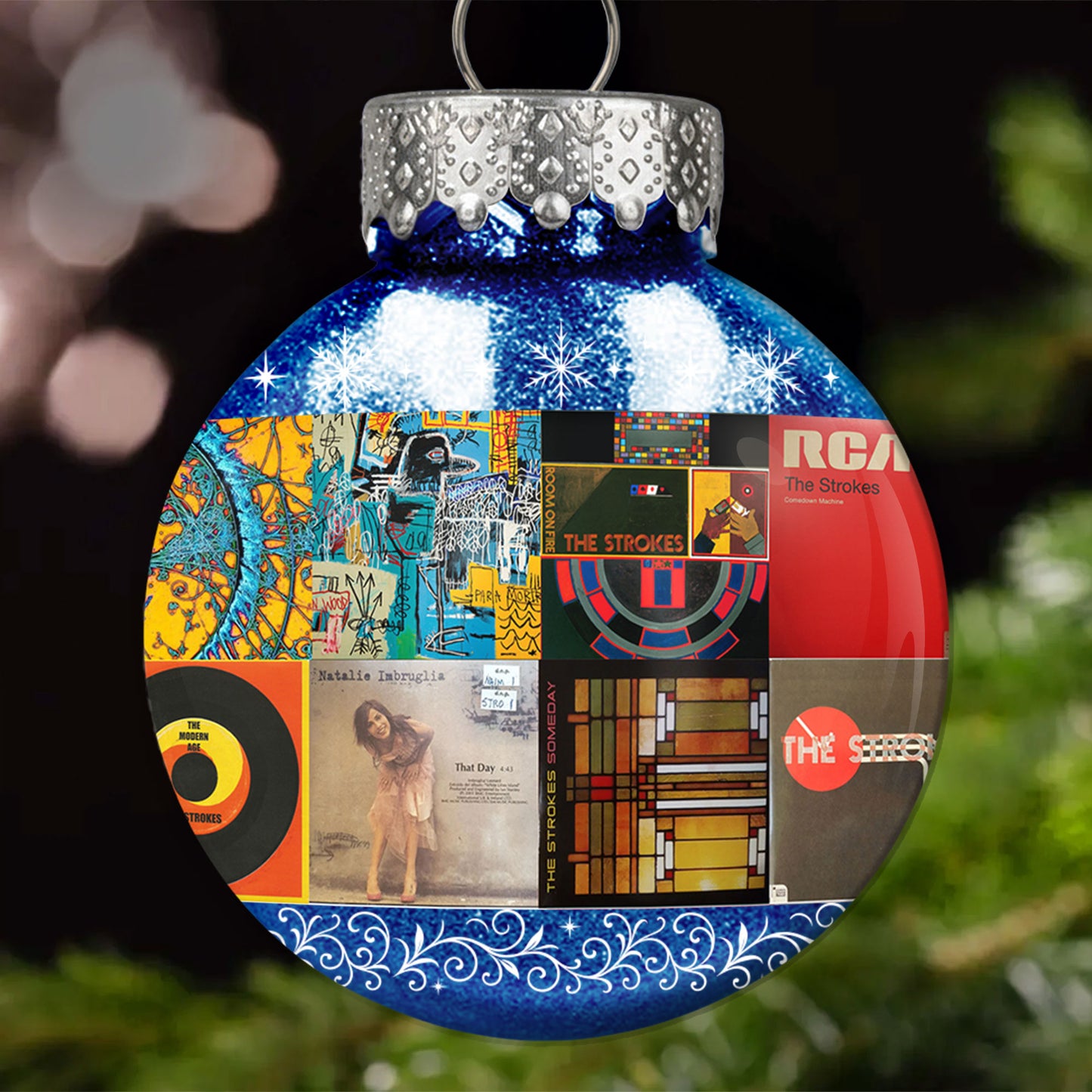 The Strokes Ball Ornament – Indie Rock Energy for the Holidays