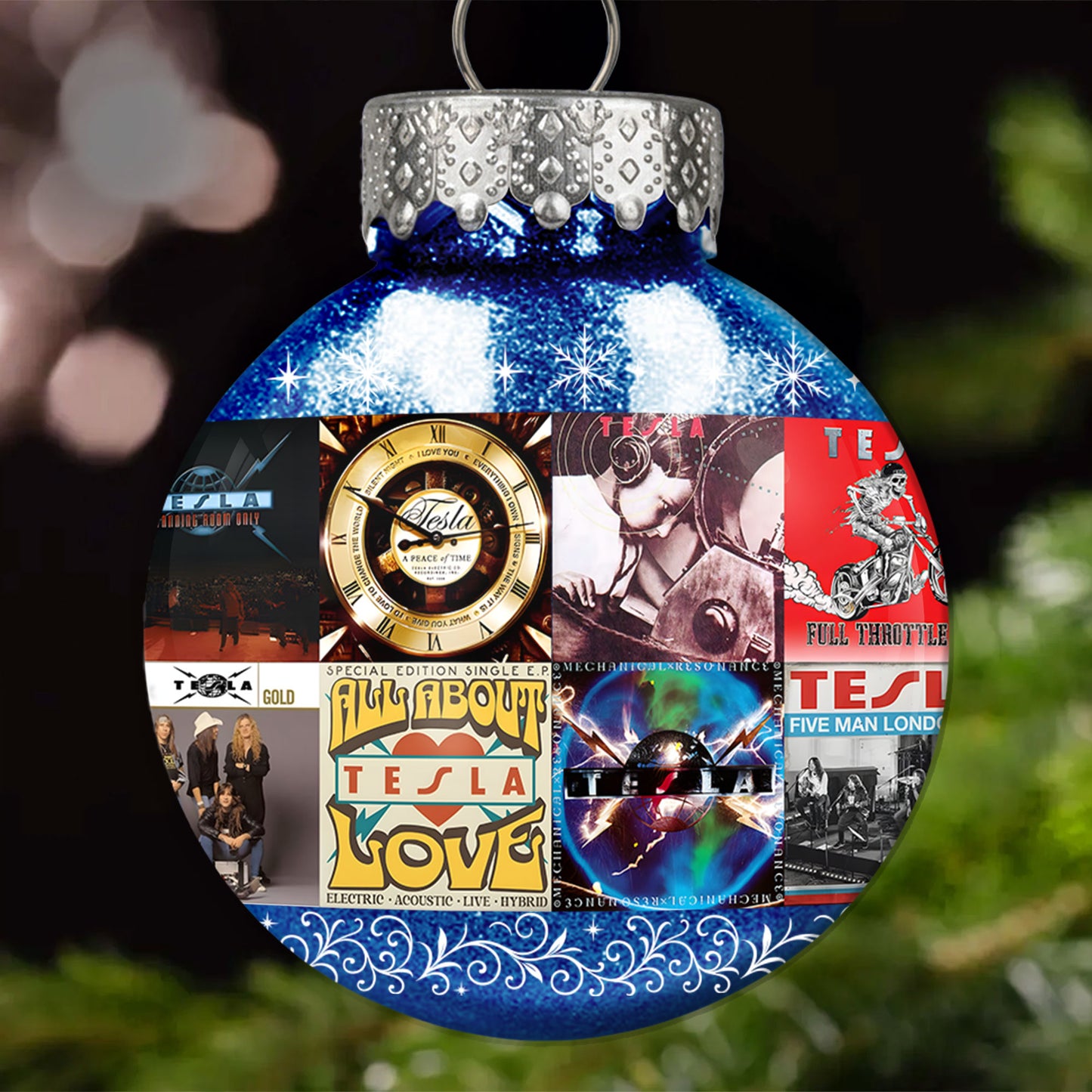 Tesla Ball Ornament – Classic Rock Power Collection