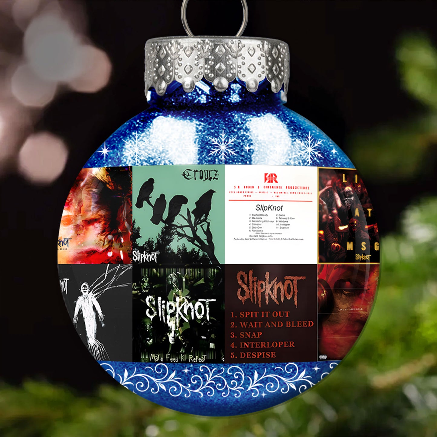 Slipknot Ball Ornament – Metal Mayhem Collection