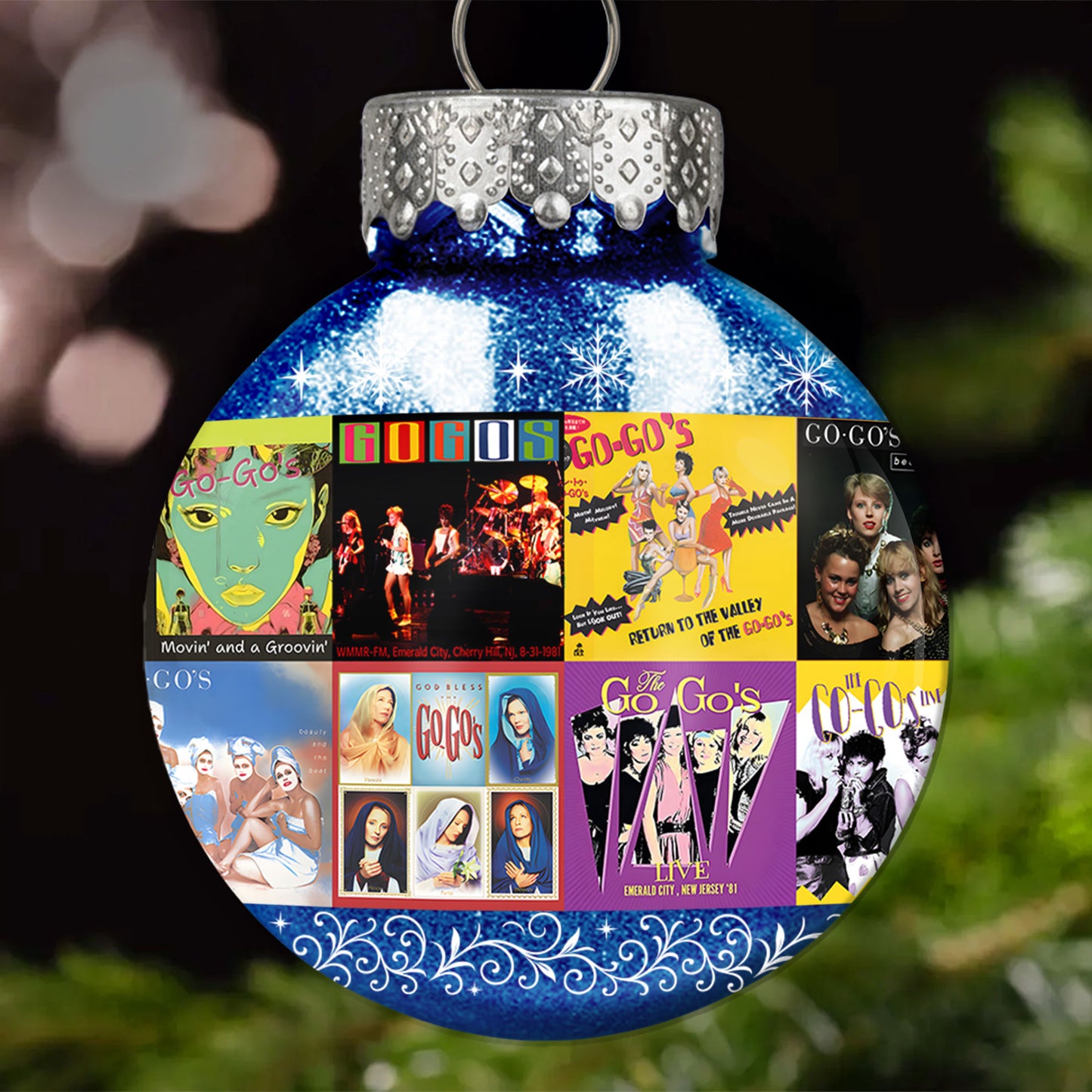 The Go-Go’s Ball Ornament – Pop Rock Trailblazers
