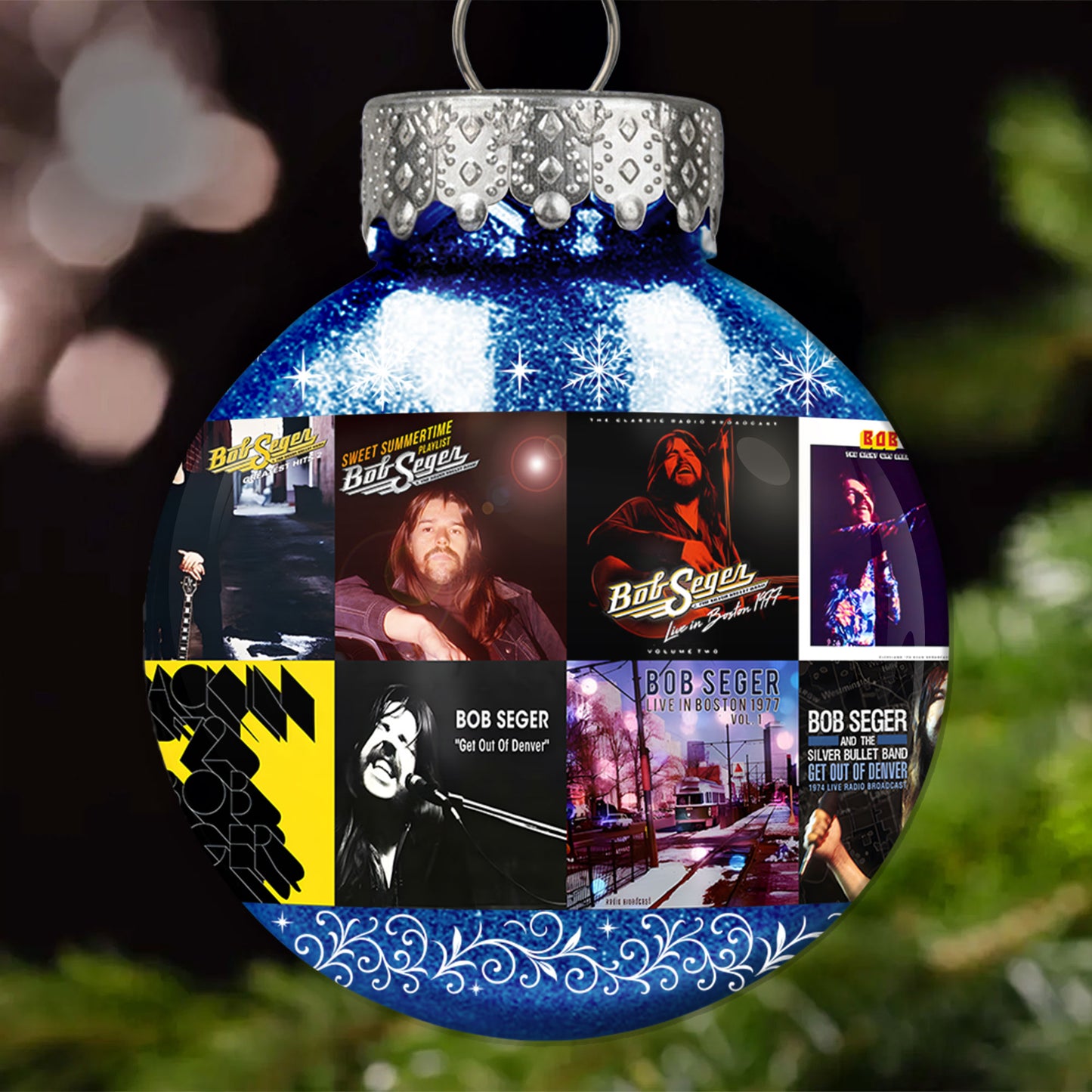 Bob Seger Ball Ornament – Classic Rock Spirit