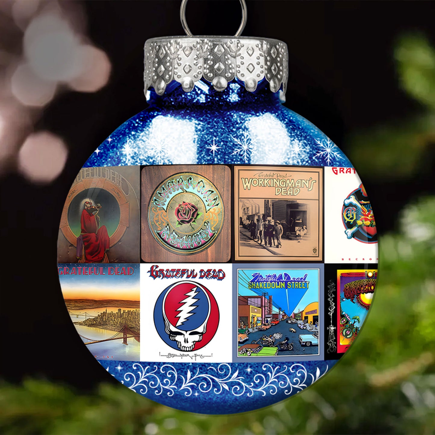 Grateful Dead Ball Ornament – The Spirit of Psychedelic Rock