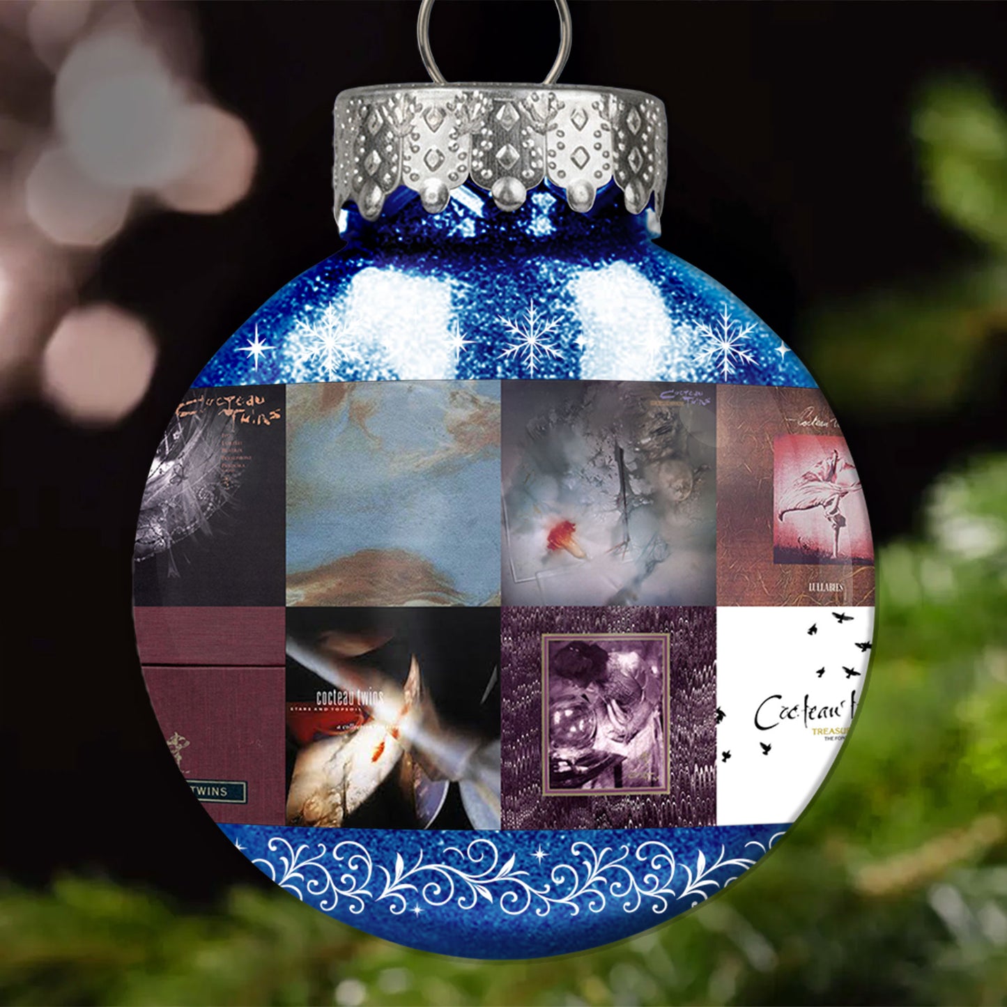 Cocteau Twins Ball Ornament – Dream Pop Serenity