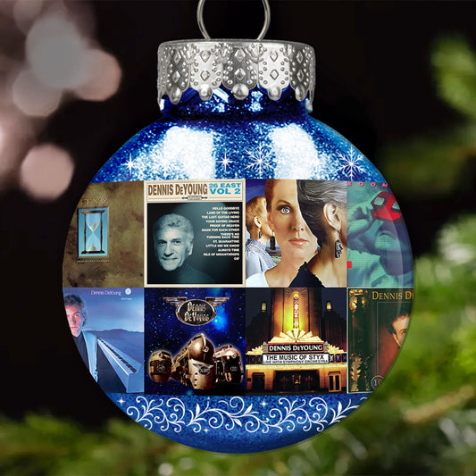 Dennis DeYoung Ball Ornament – The Voice of Styx Collection