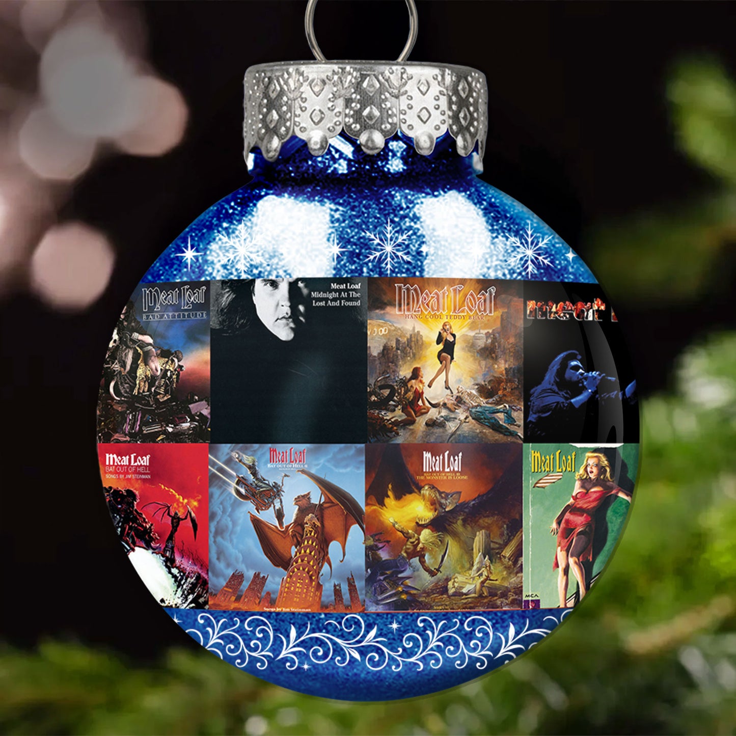 Meat Loaf Ball Ornament – Theatrical Rock Icon