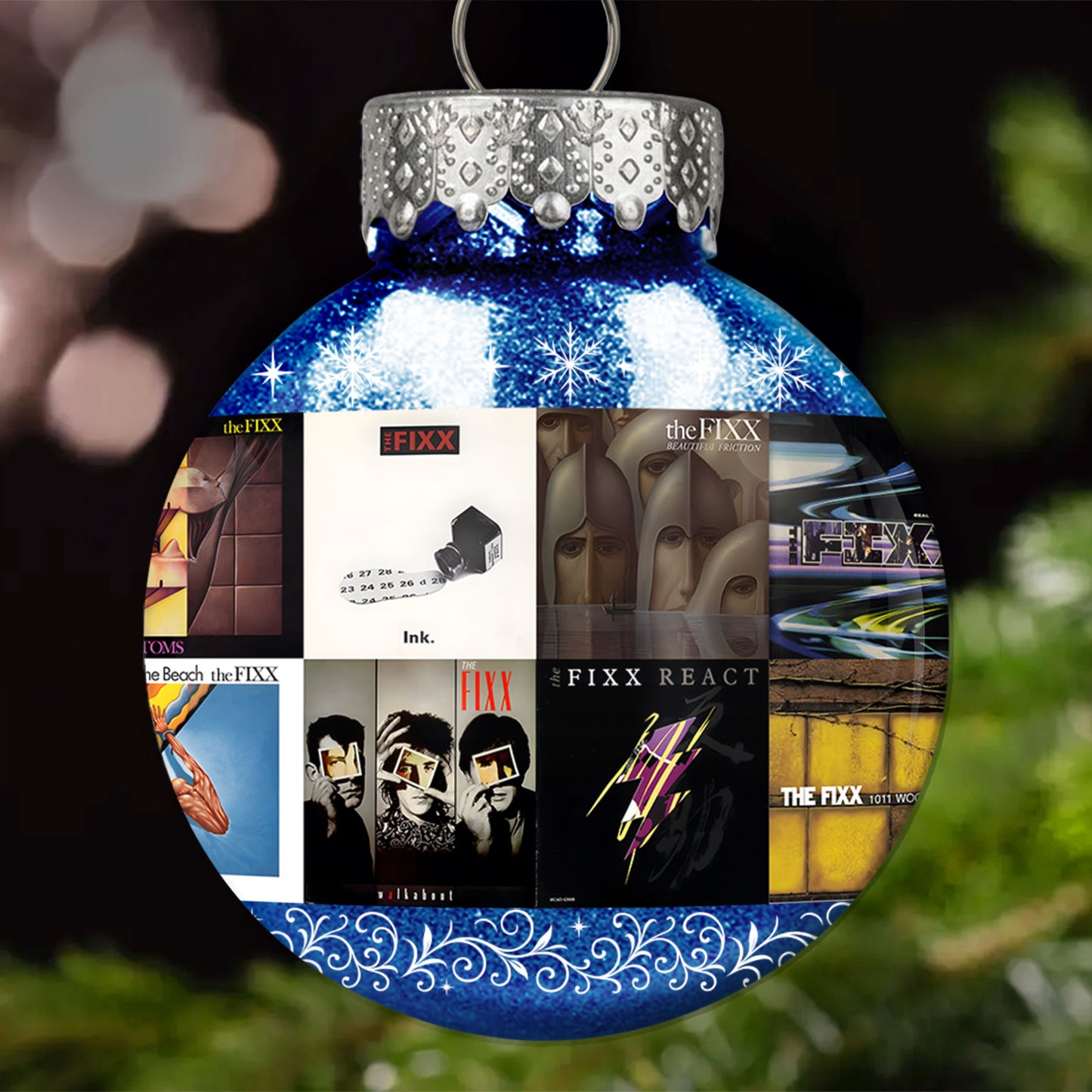 The Fixx Ball Ornament – A Retro Christmas Gift for True Music Fans