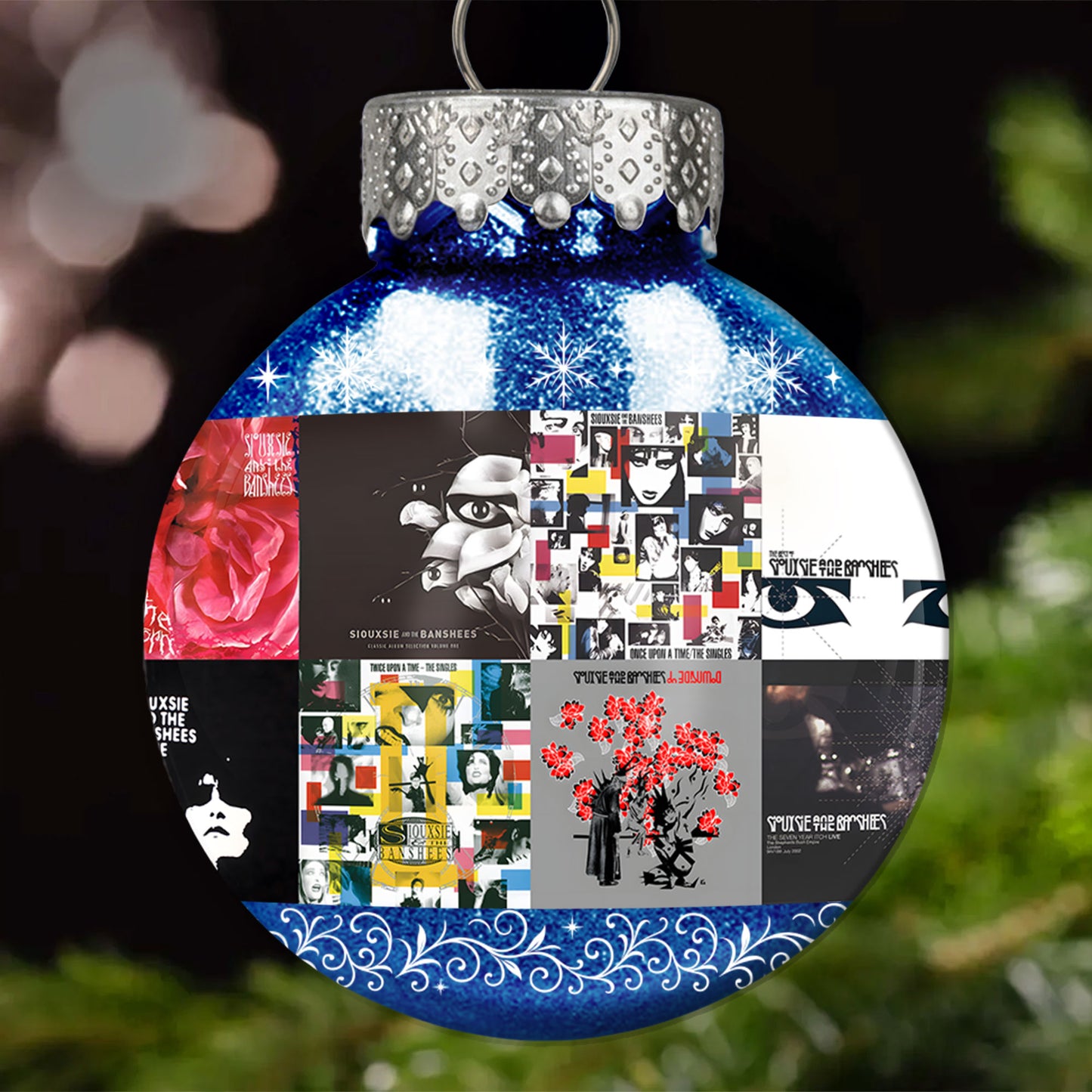 Siouxsie and the Banshees Ball Ornament – Post-Punk Icons