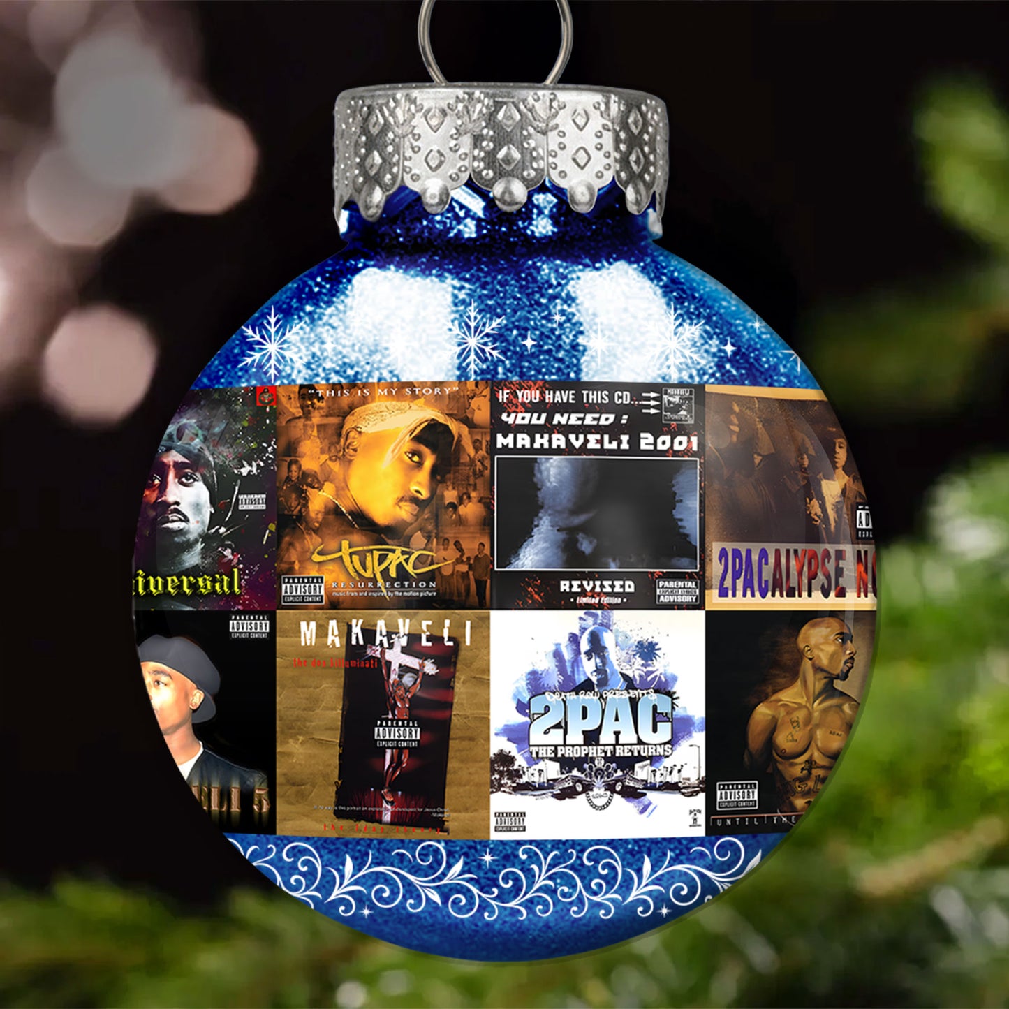 2Pac Ball Ornament – Legacy of Hip-Hop