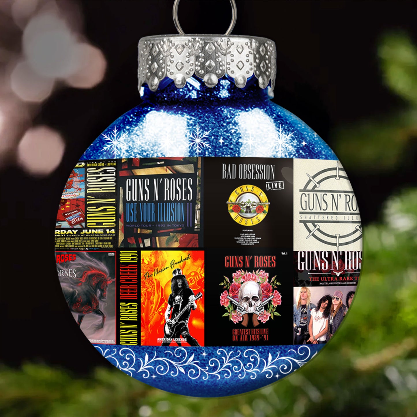 Guns N’ Roses Ball Ornament – Hard Rock Icons
