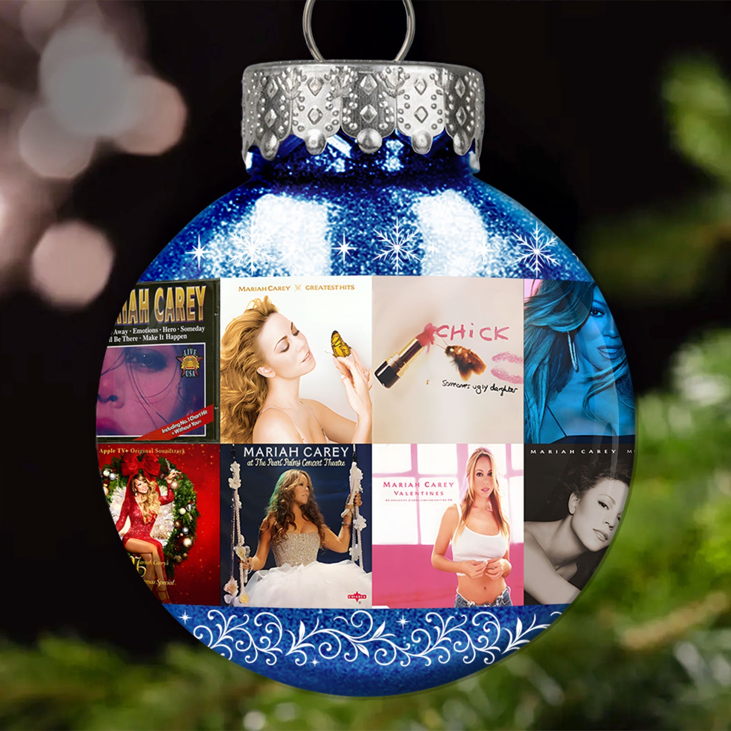 Mariah Carey Ball Ornament – A Sparkling Holiday Gift for Music Lovers