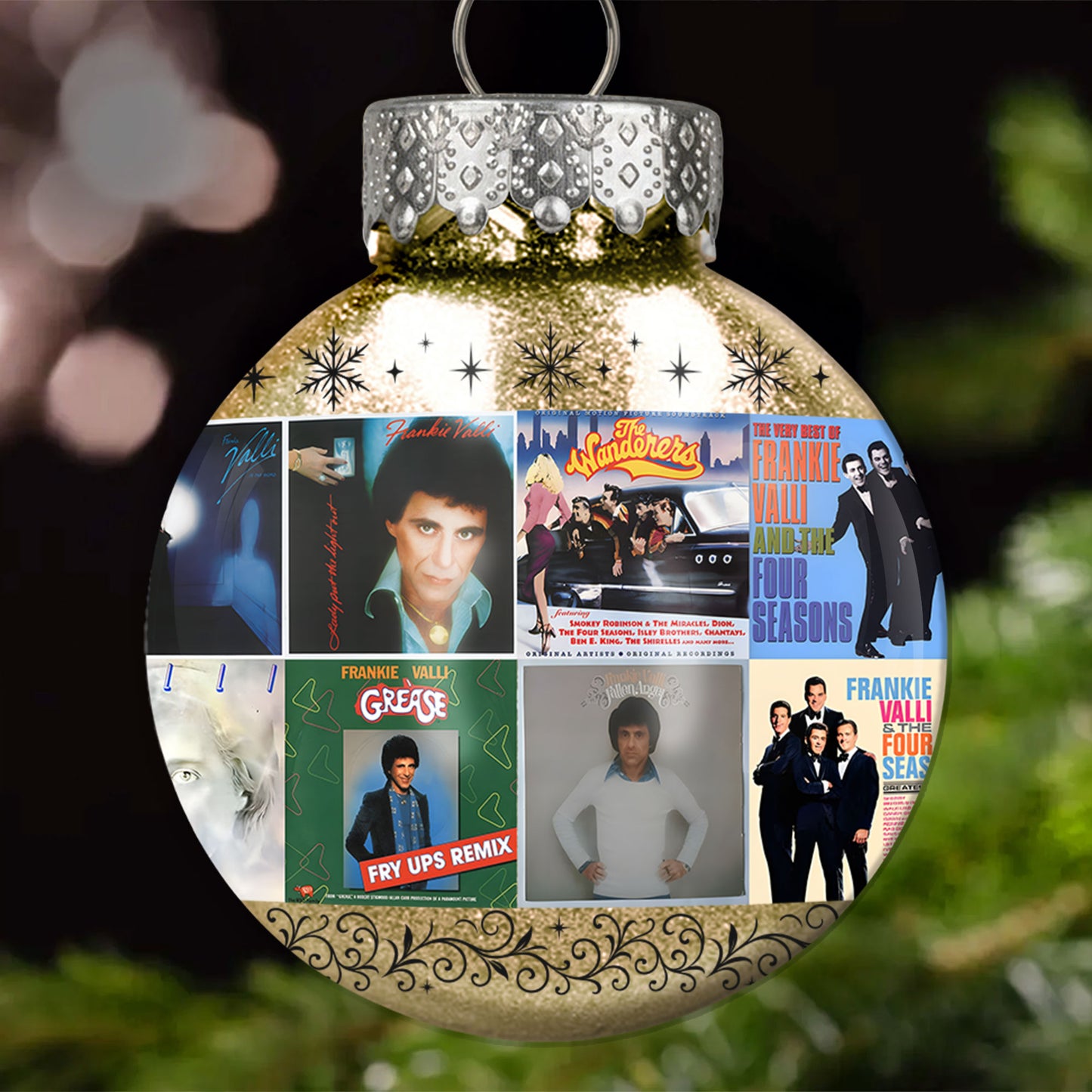 Frankie Valli & The Four Seasons Ball Ornament – Timeless Pop Harmony