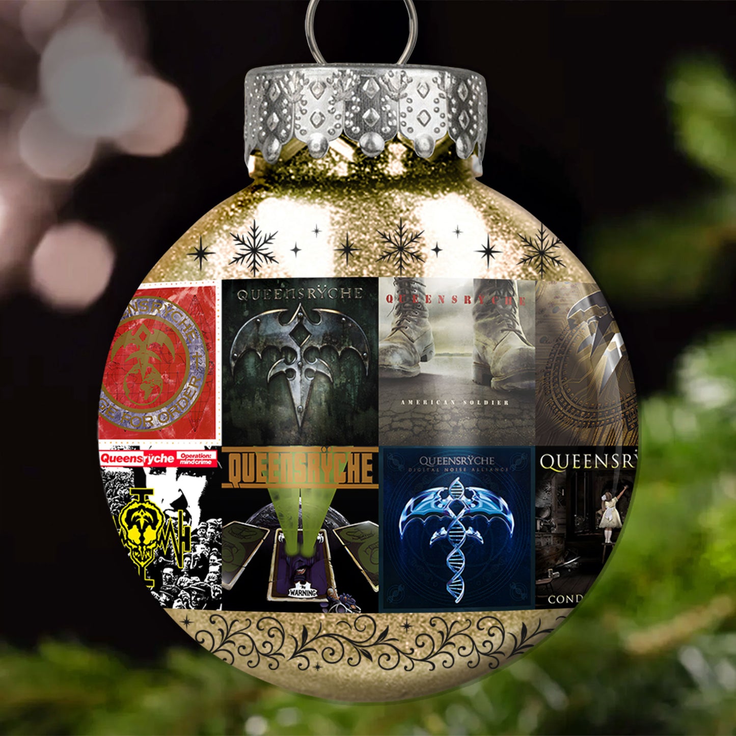 Queensrÿche Ball Ornament – Progressive Metal Legends