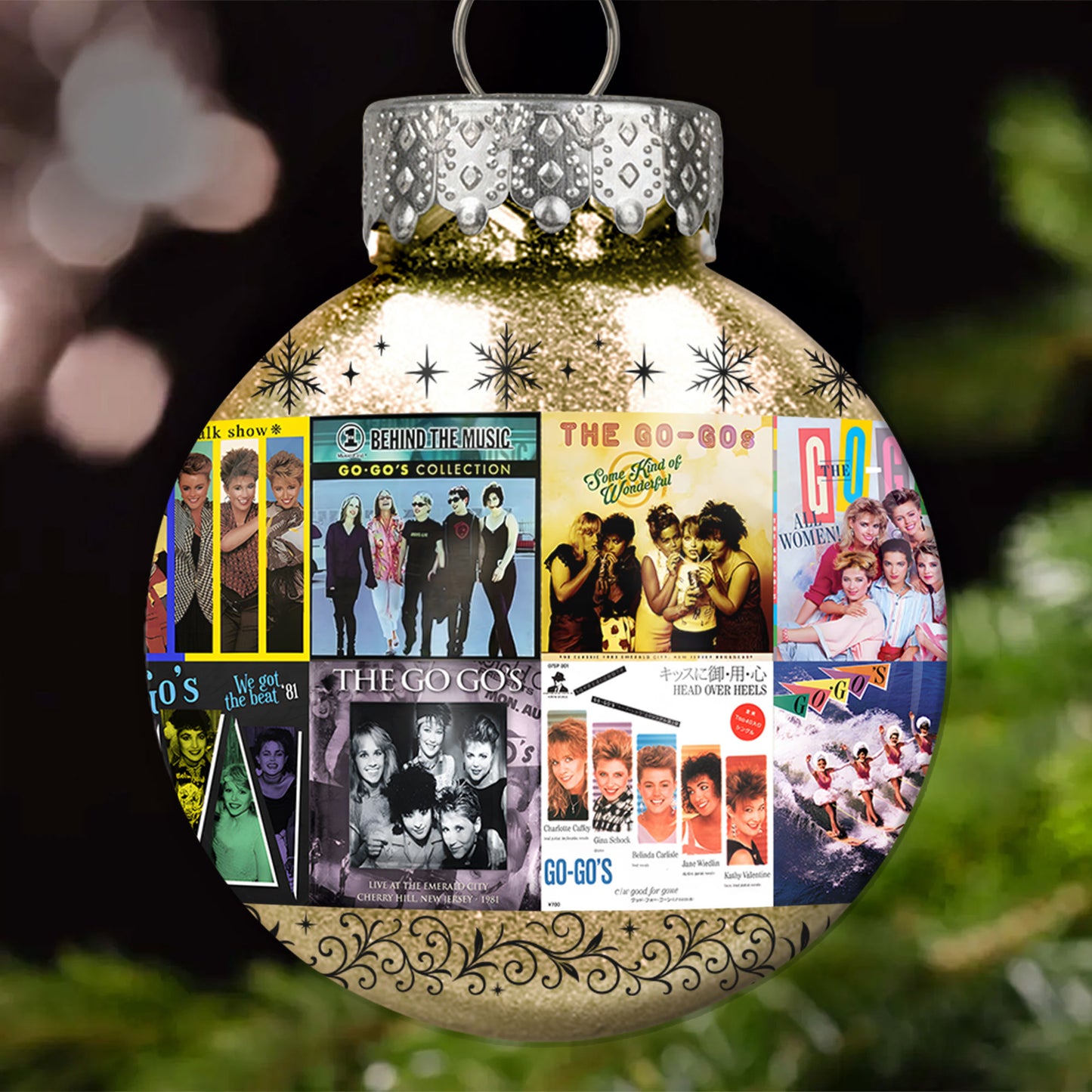 The Go-Go’s Ball Ornament – Pop Rock Trailblazers