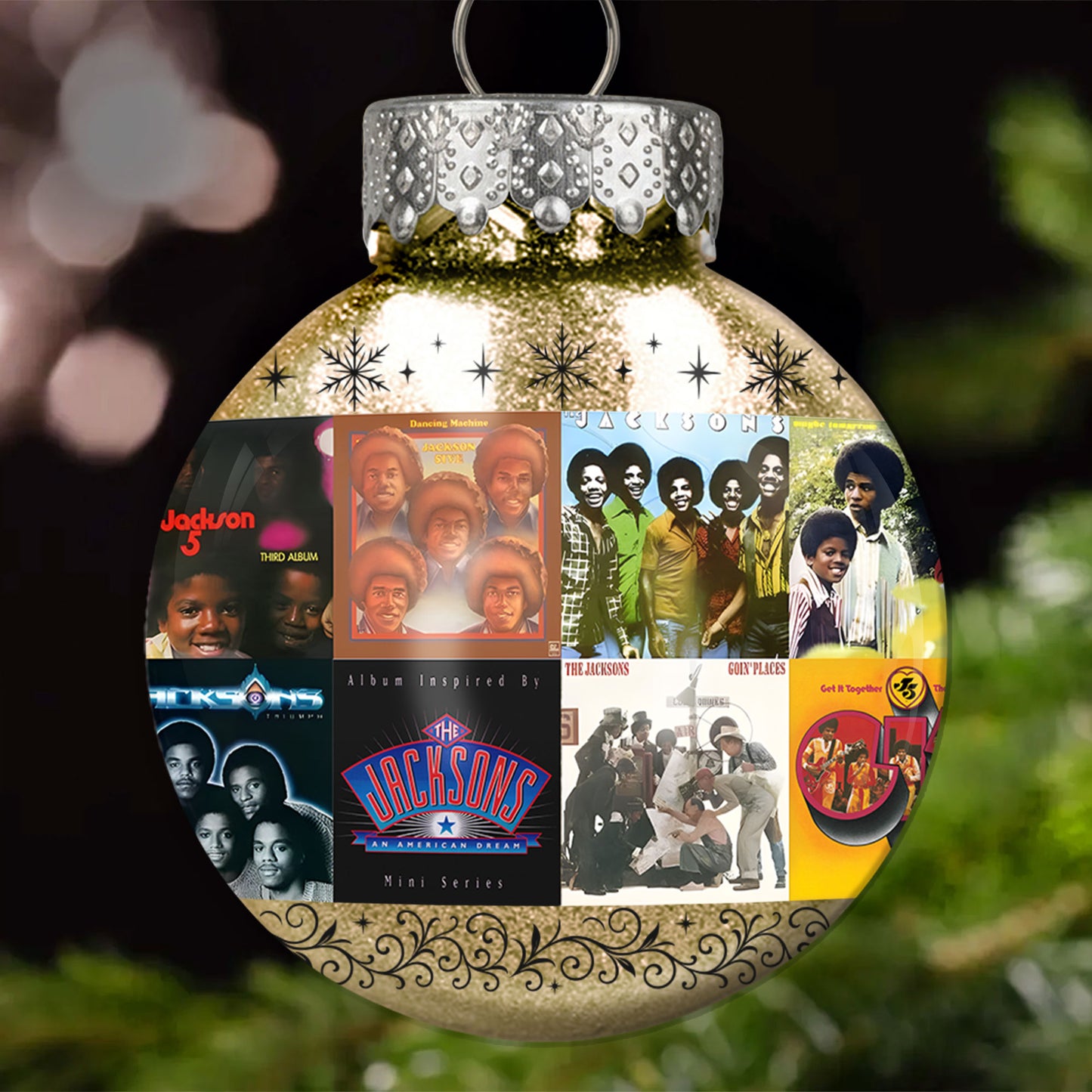 The Jackson 5 Ball Ornament – Motown Magic for Your Holiday Tree