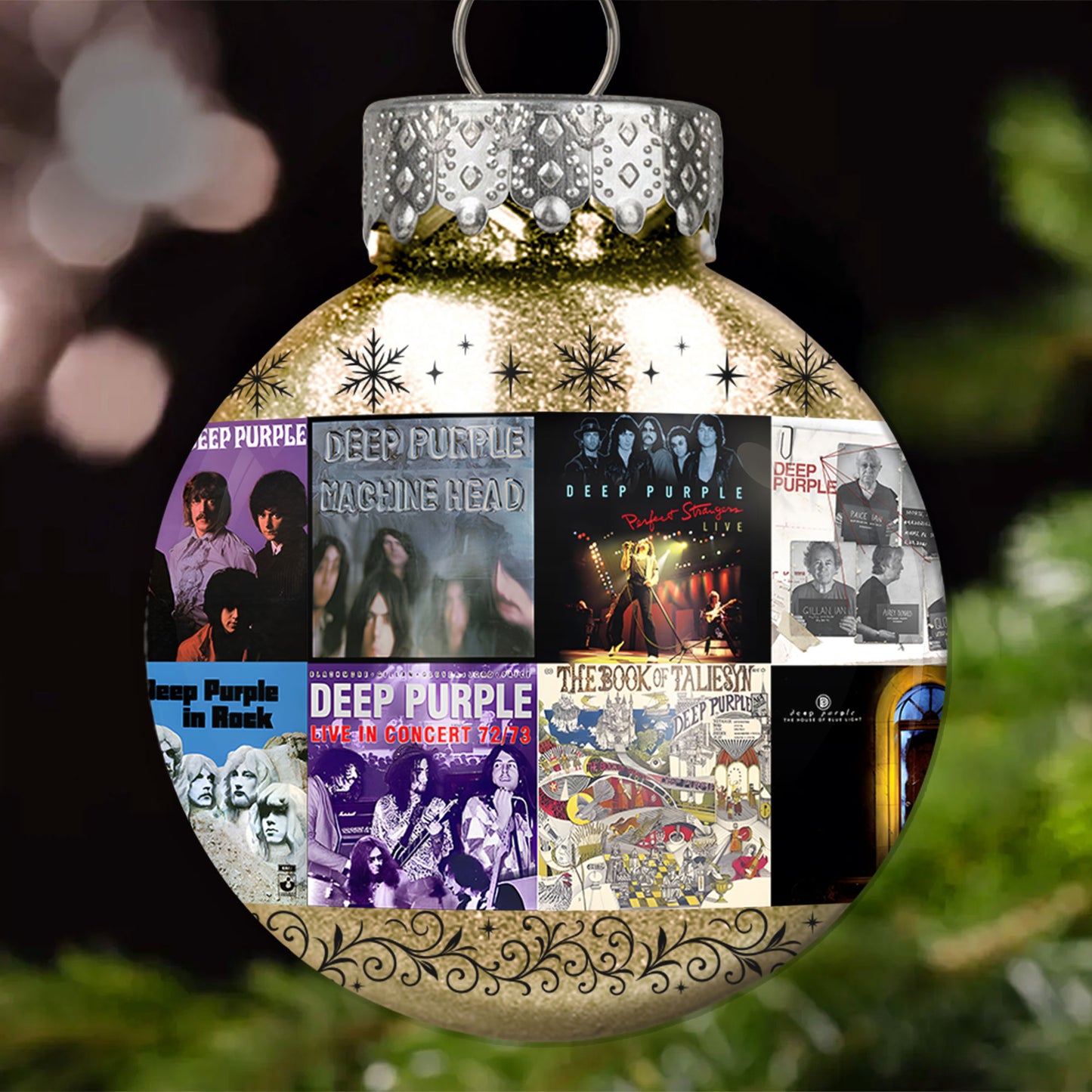 Deep Purple Ball Ornament – Hard Rock Heritage