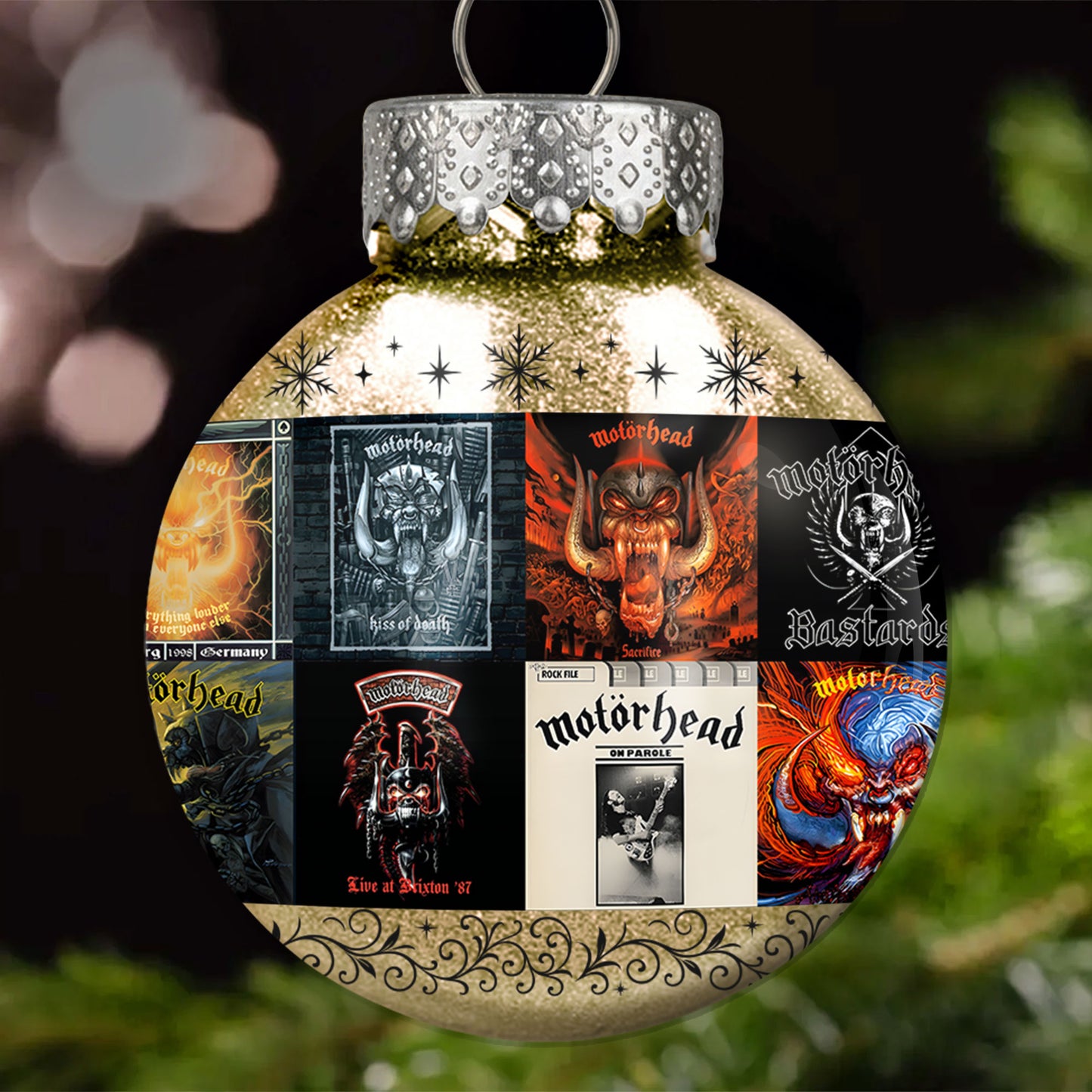 Motörhead Ball Ornament – Heavy Metal Legends Collection