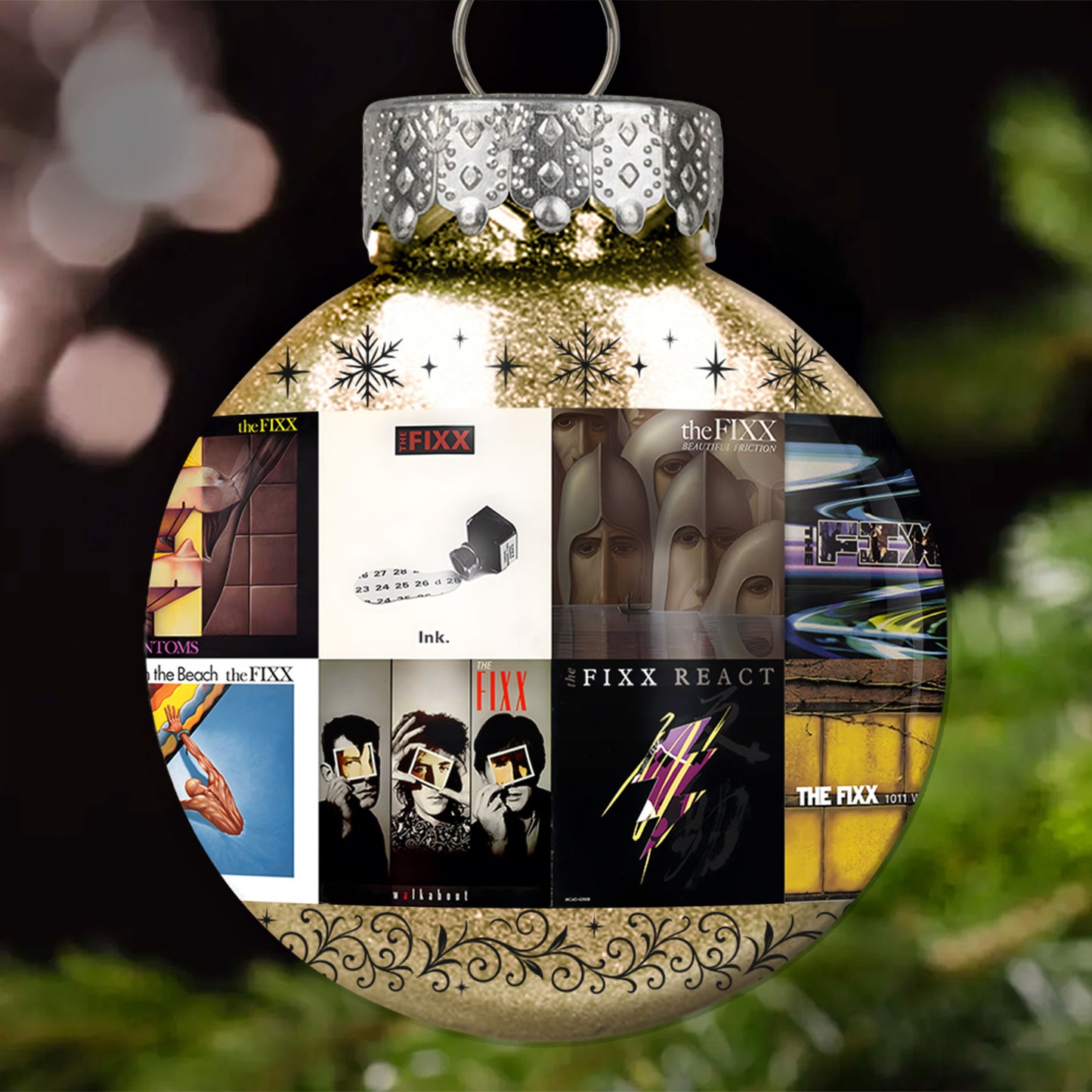 The Fixx Ball Ornament – A Retro Christmas Gift for True Music Fans